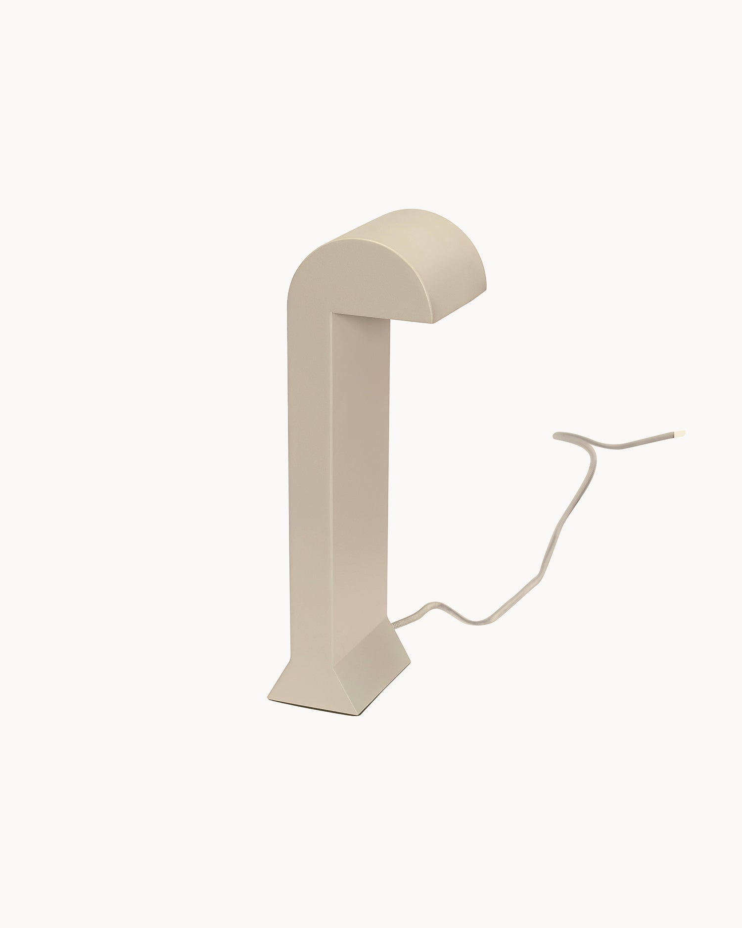 Lampada da tavolo Soothe, grigio chiaro