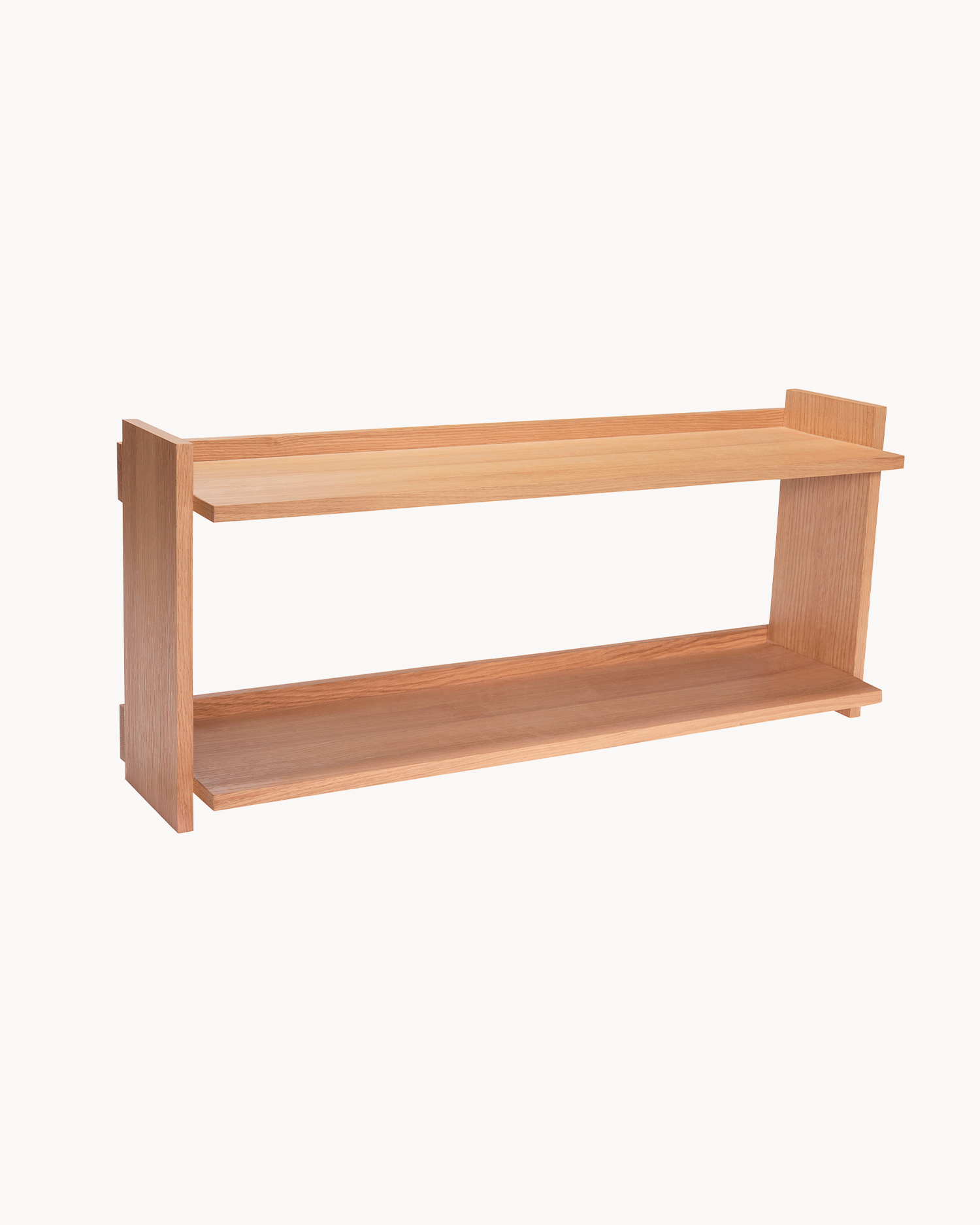 Scaffale da parete in legno di quercia Forma