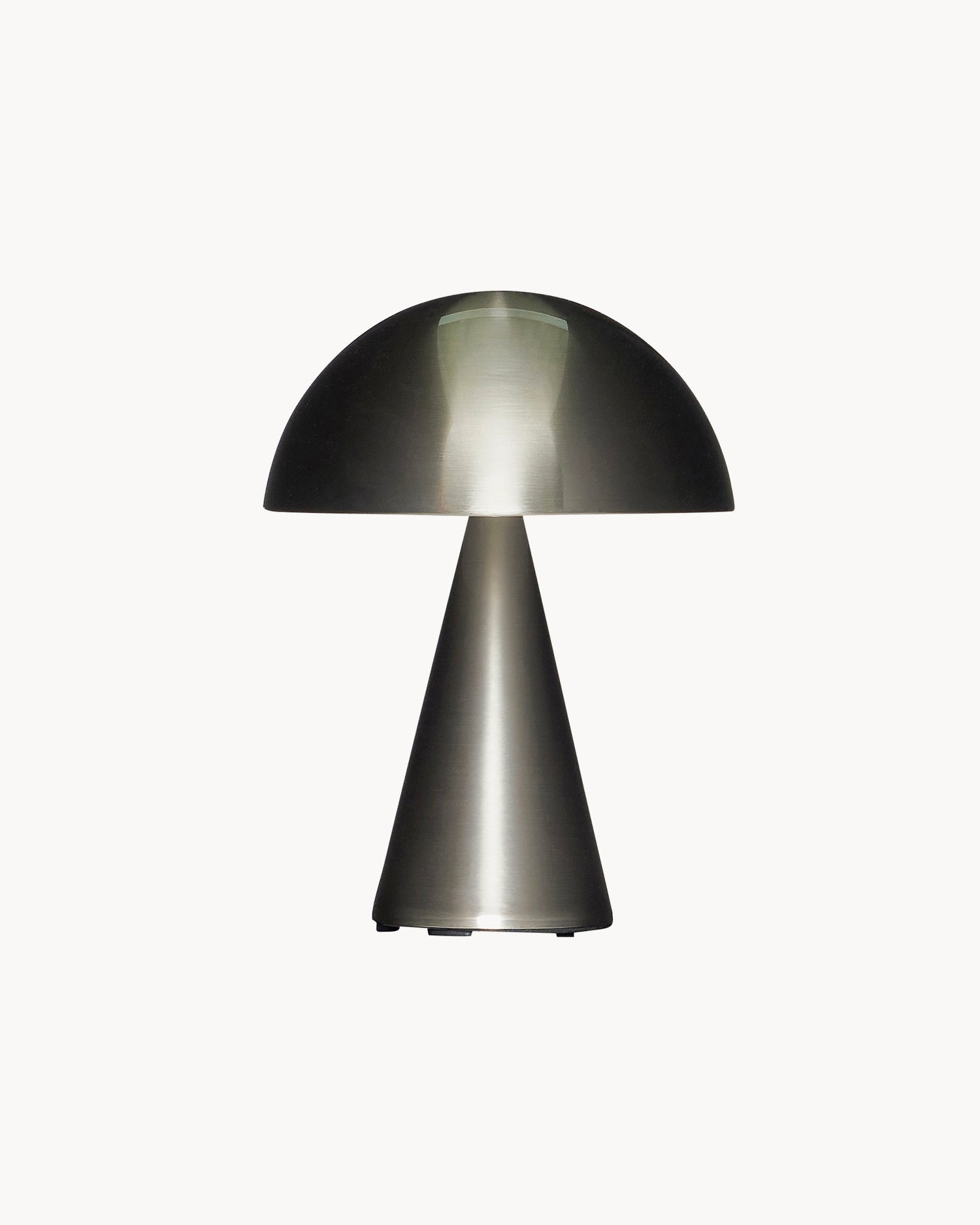 Lampada portatile Mush, argento