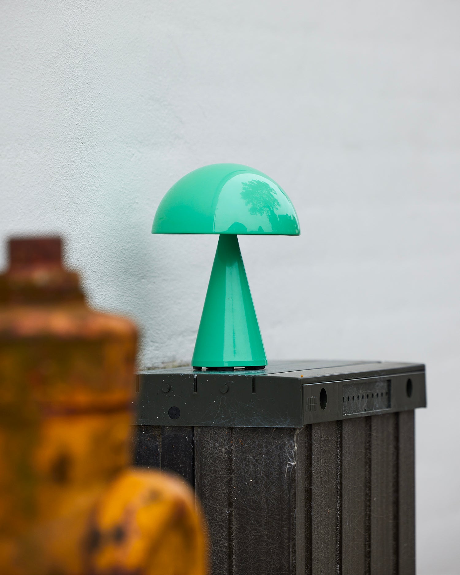 Lampada portatile Mush, verde