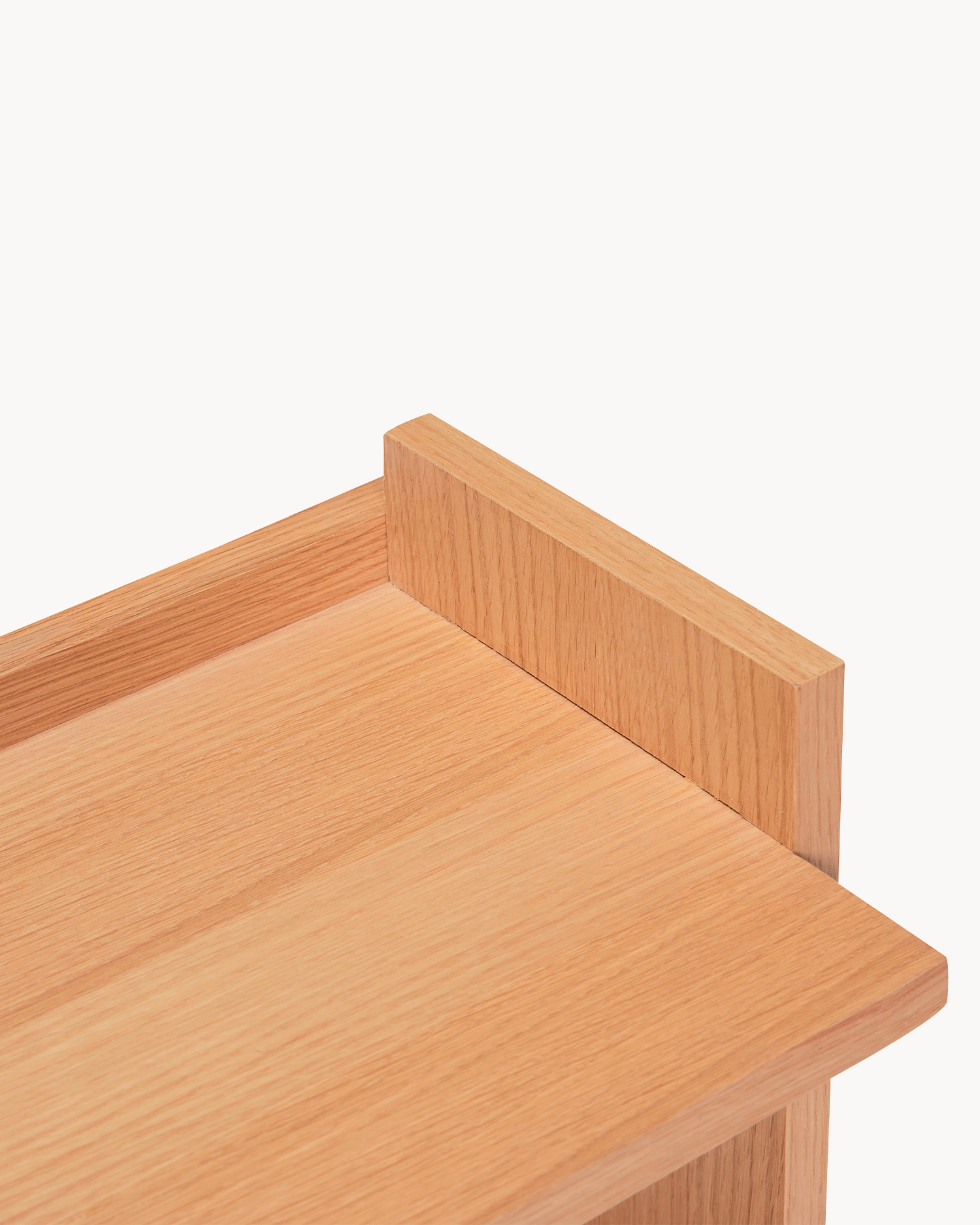 Scaffale da parete in legno di quercia Forma