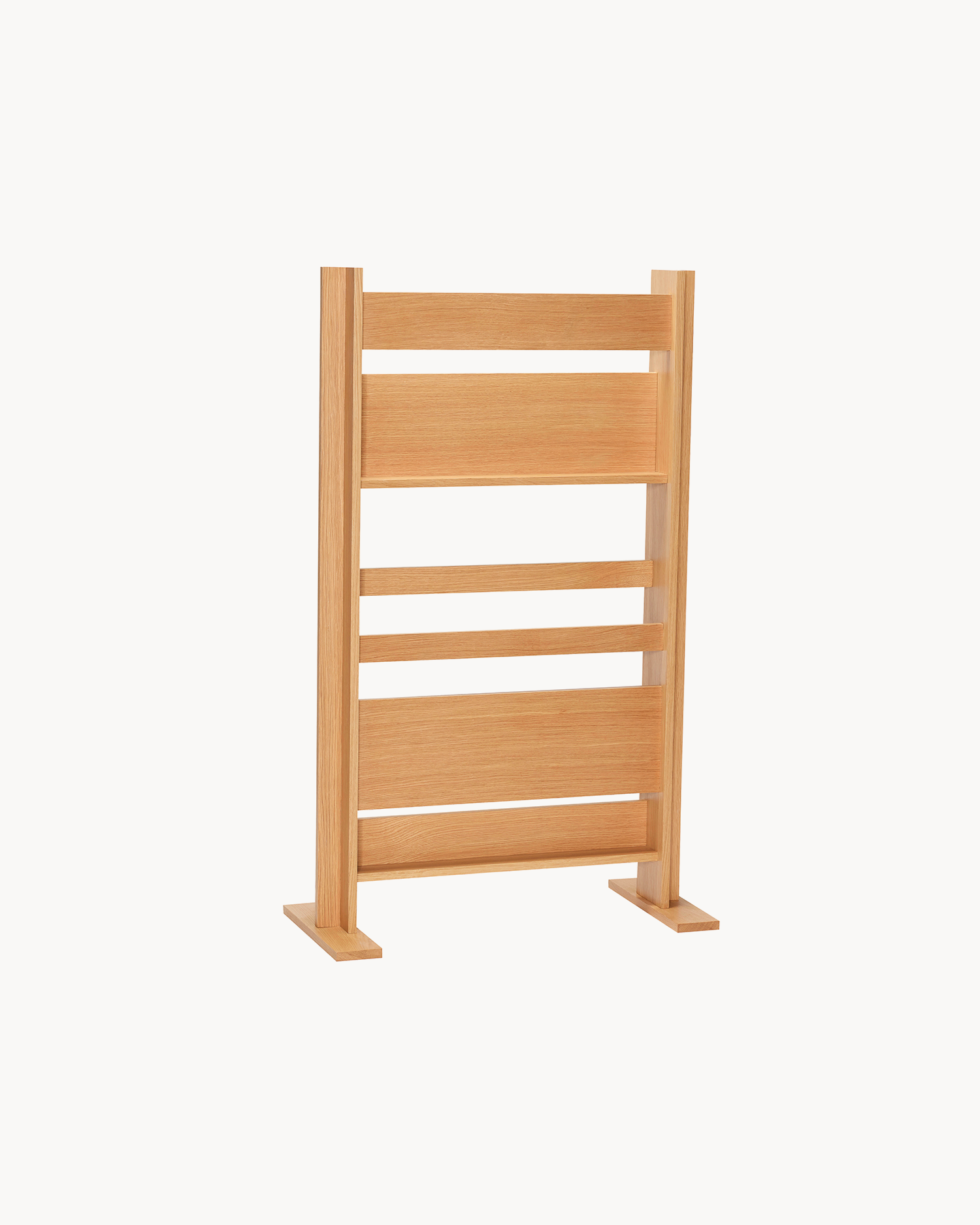 Portariviste in legno di quercia Forma