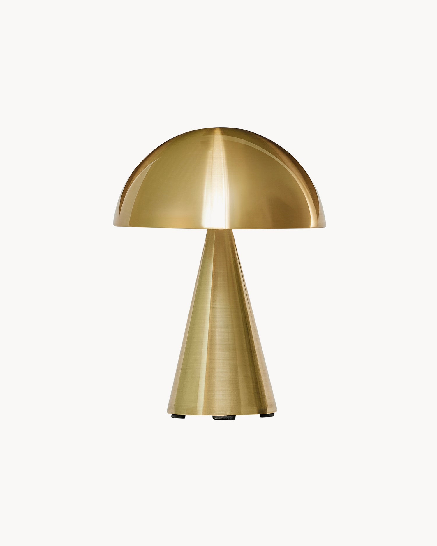 Lampada portatile Mush, ottone