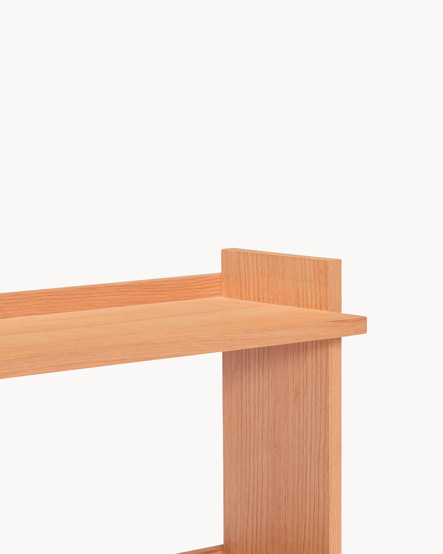 Scaffale da parete in legno di quercia Forma