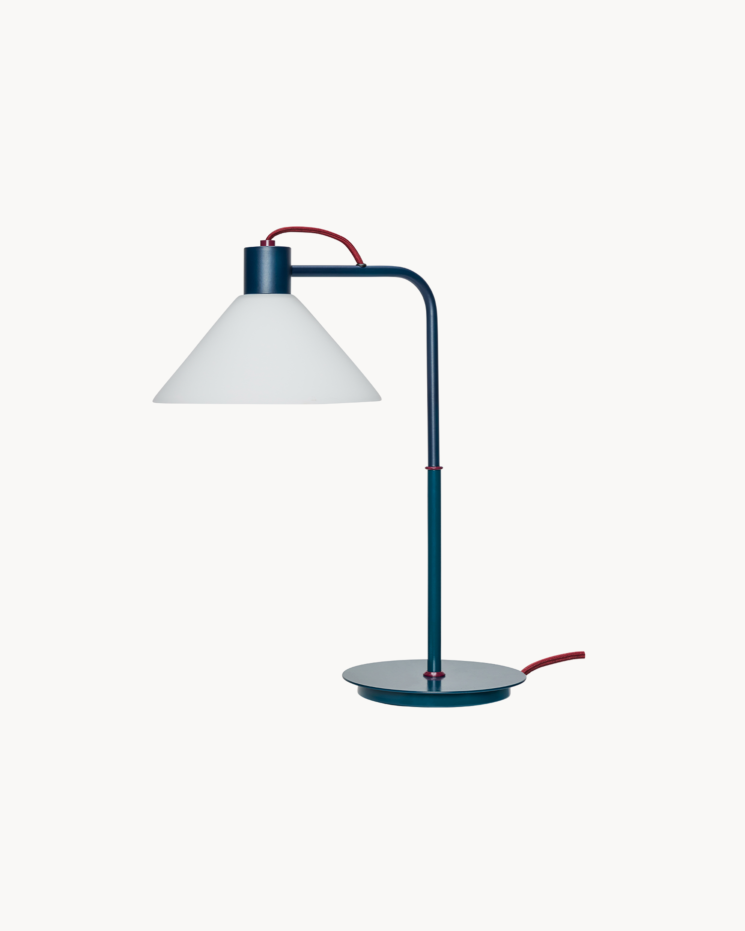 Lampada da tavolo Spot, blu