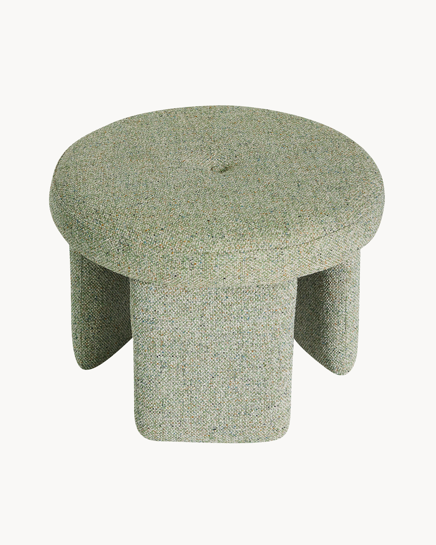 Pouf imbottico Rocco, verde chiaro