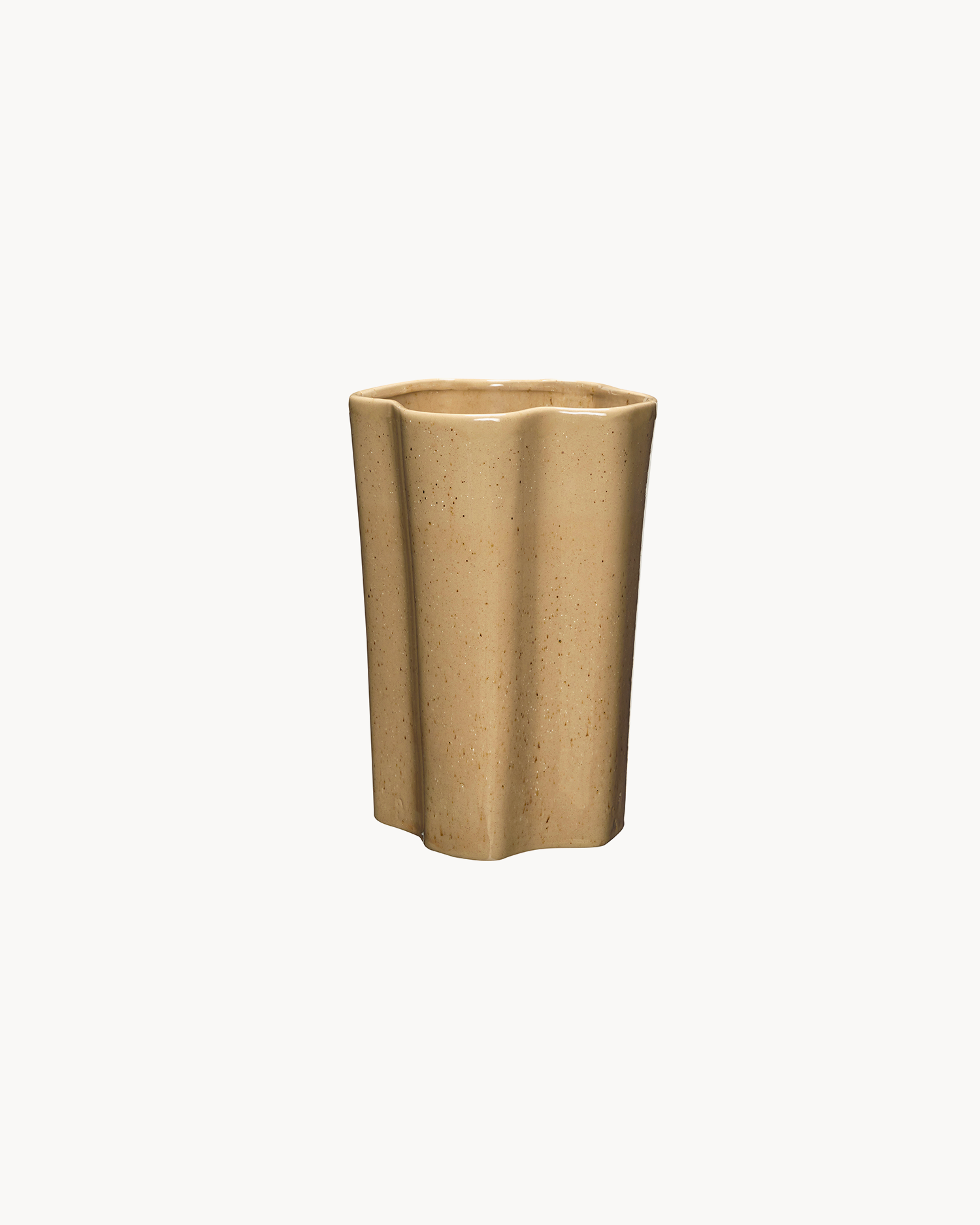 Vaso in ceramica Sapo, marrone