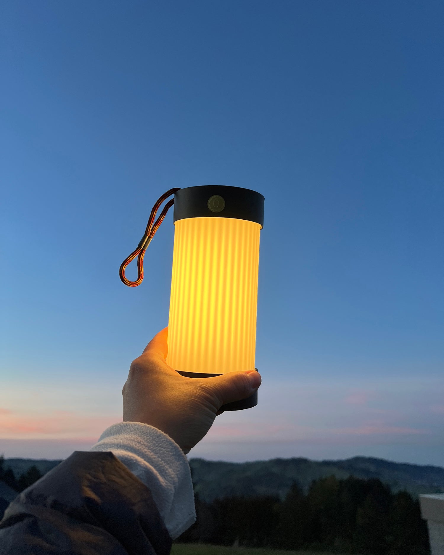 Lampada portatile Camp, nera