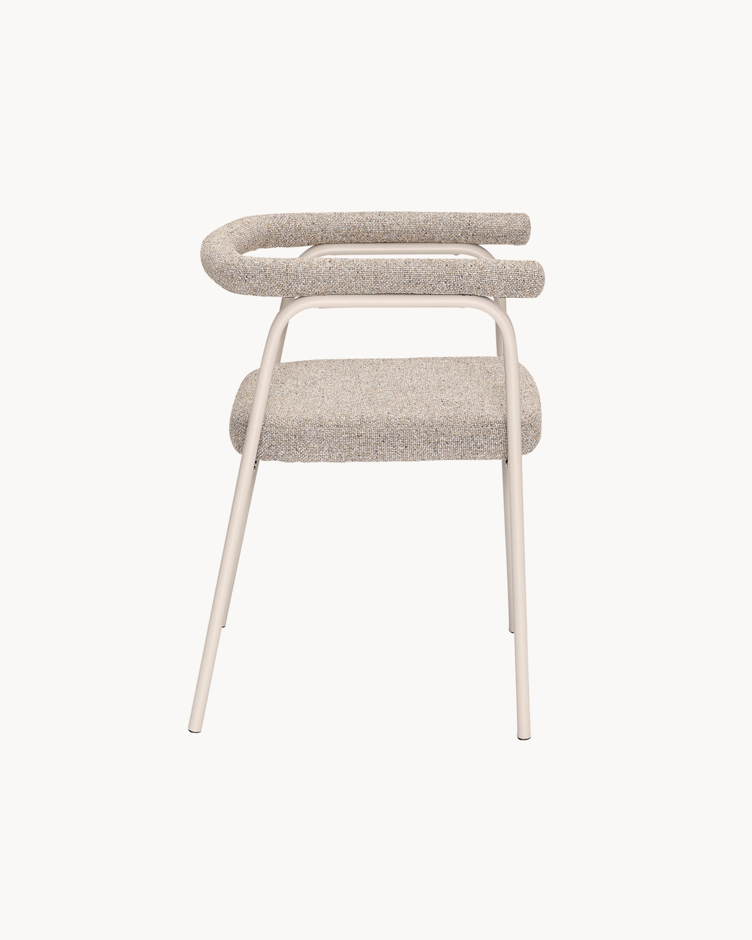 Set 2 sedie da pranzo imbottite Ecto