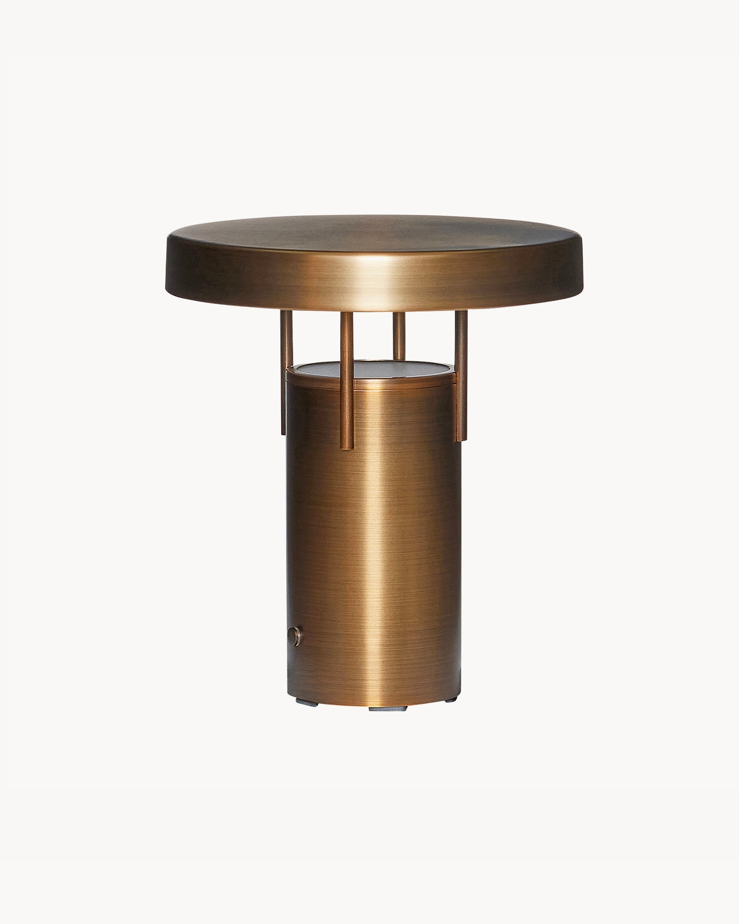 Lampada portatile BringMe mini, ottone brunito