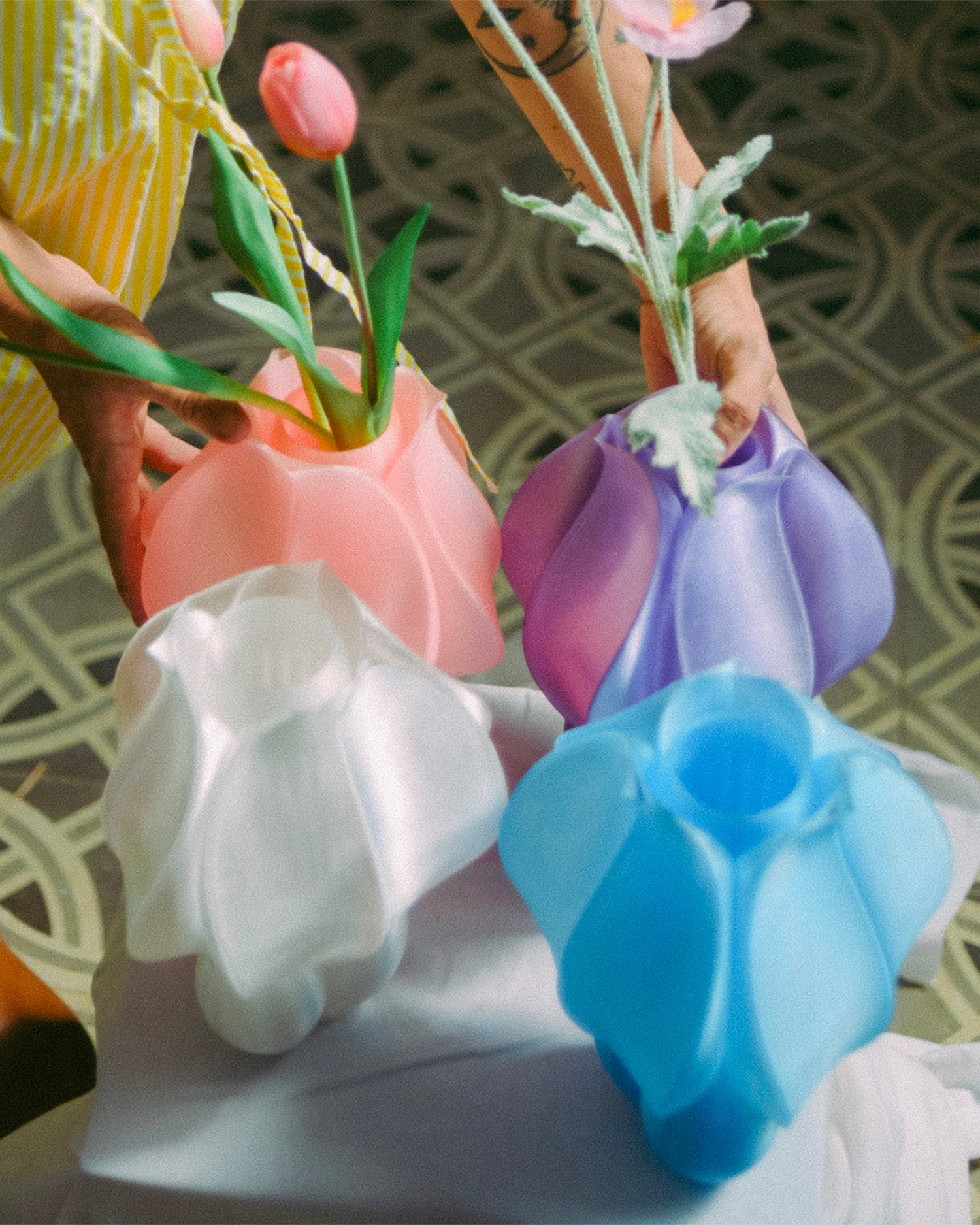 Vaso stampato in 3D Iris