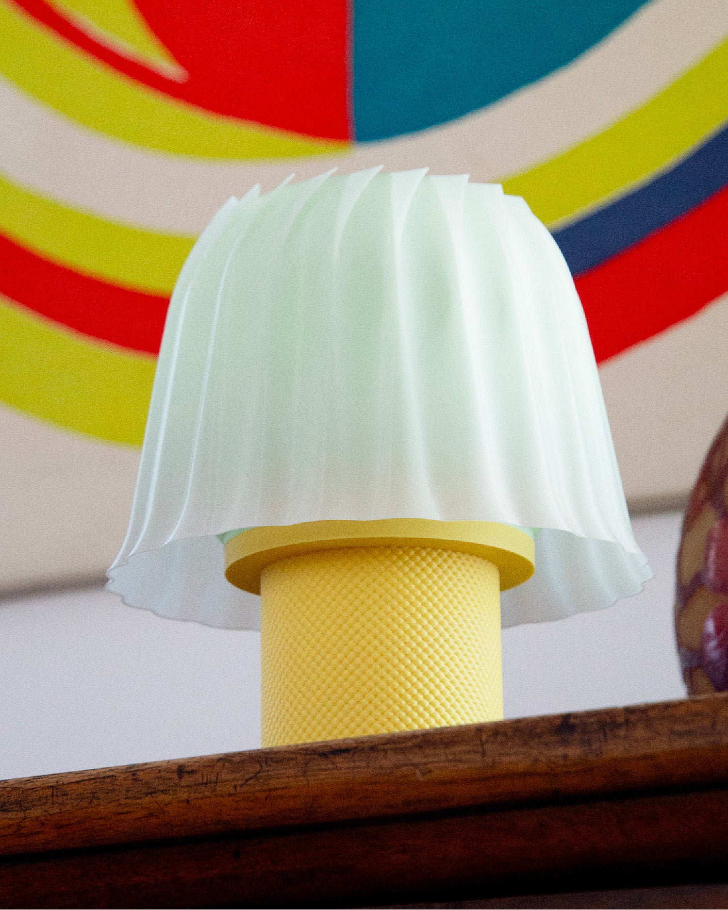Lampada da tavolo stampata in 3D Ceno