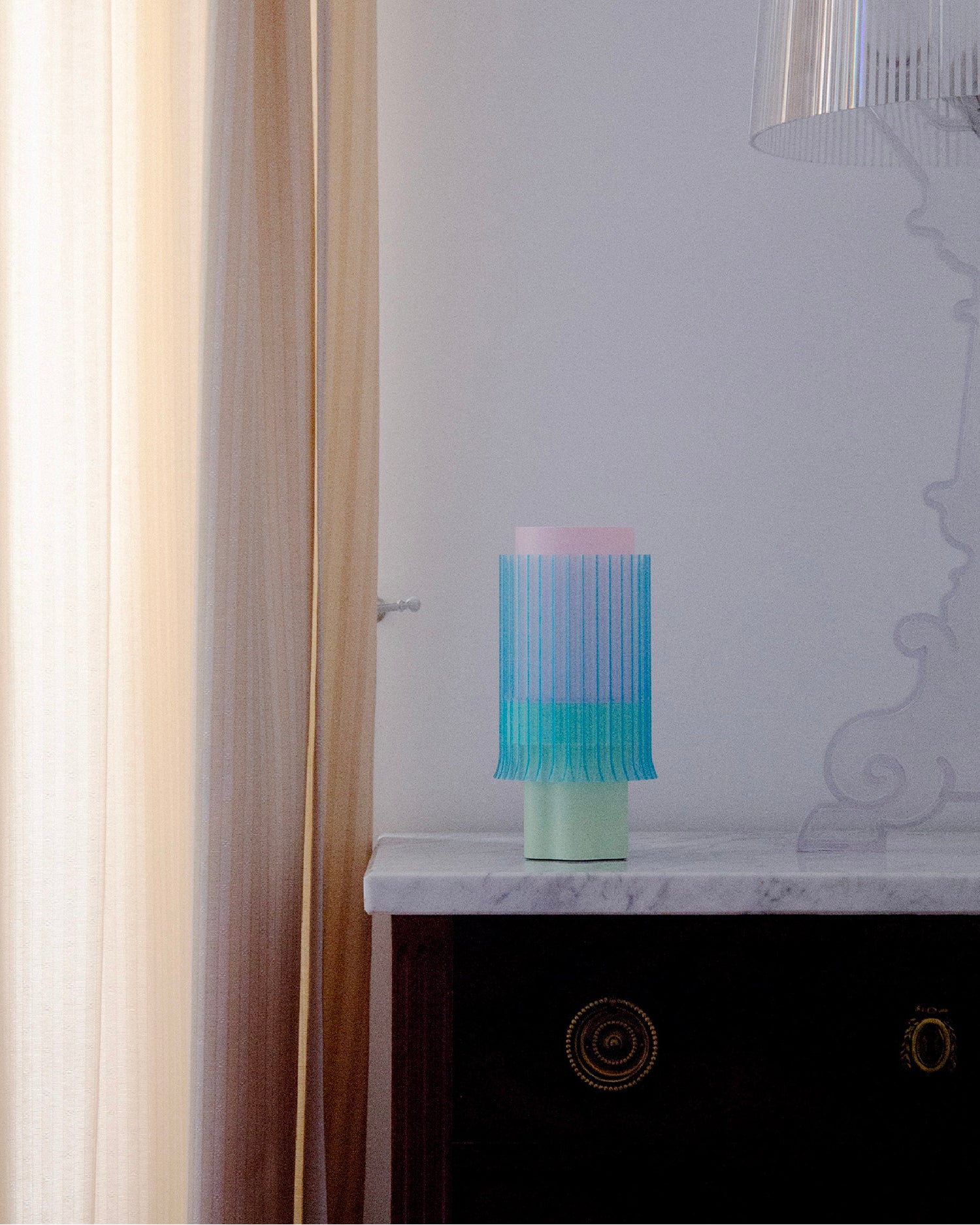 Lampada da tavolo stampata in 3D Silo