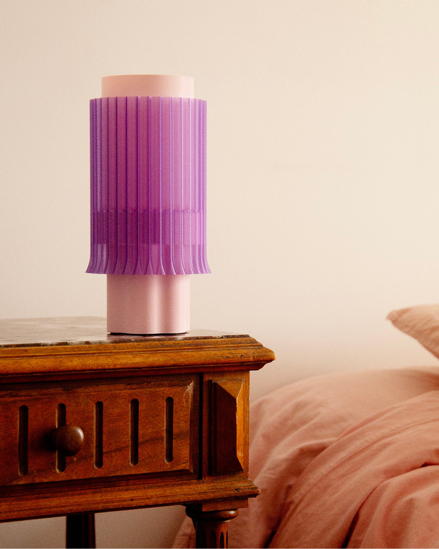 Lampada da tavolo stampata in 3D Silo