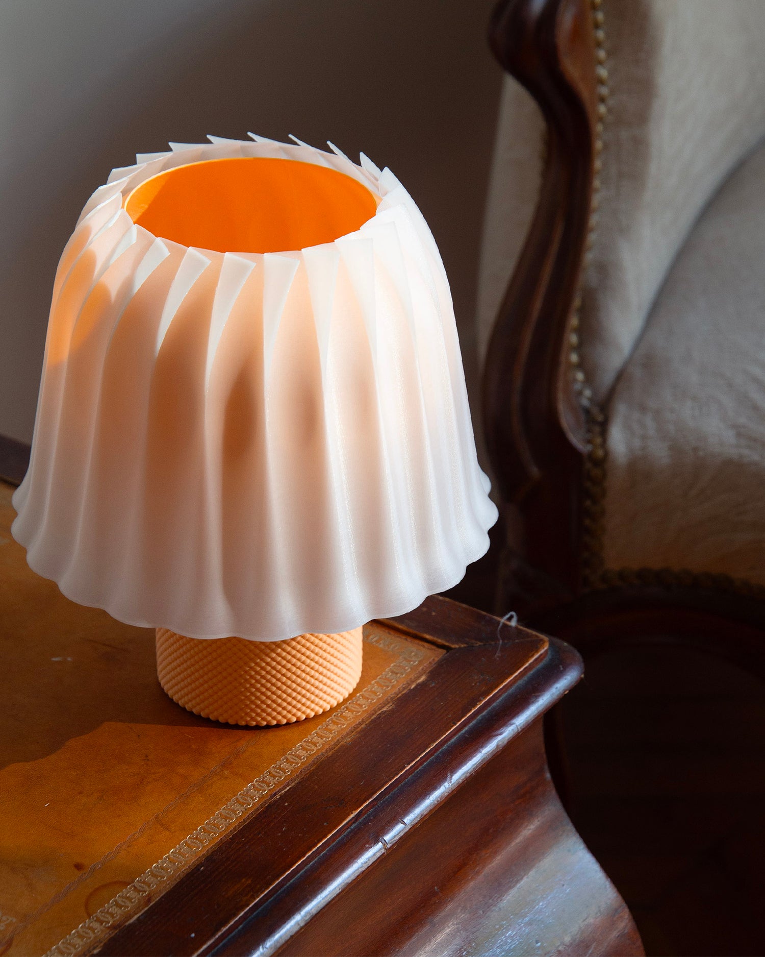 Lampada da tavolo stampata in 3D Ceno