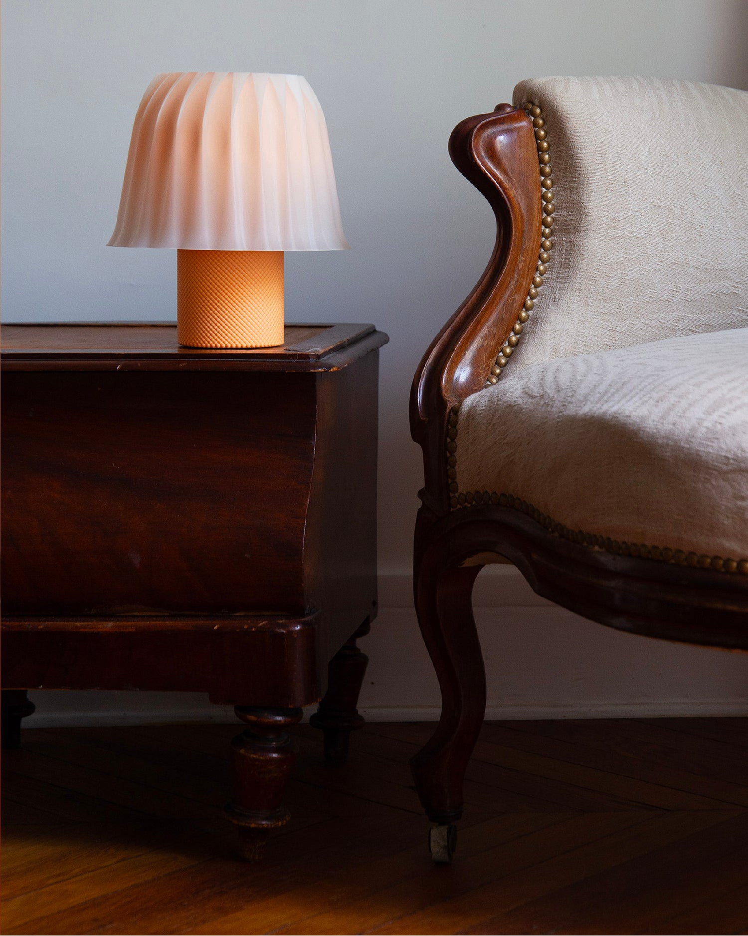 Lampada da tavolo stampata in 3D Ceno