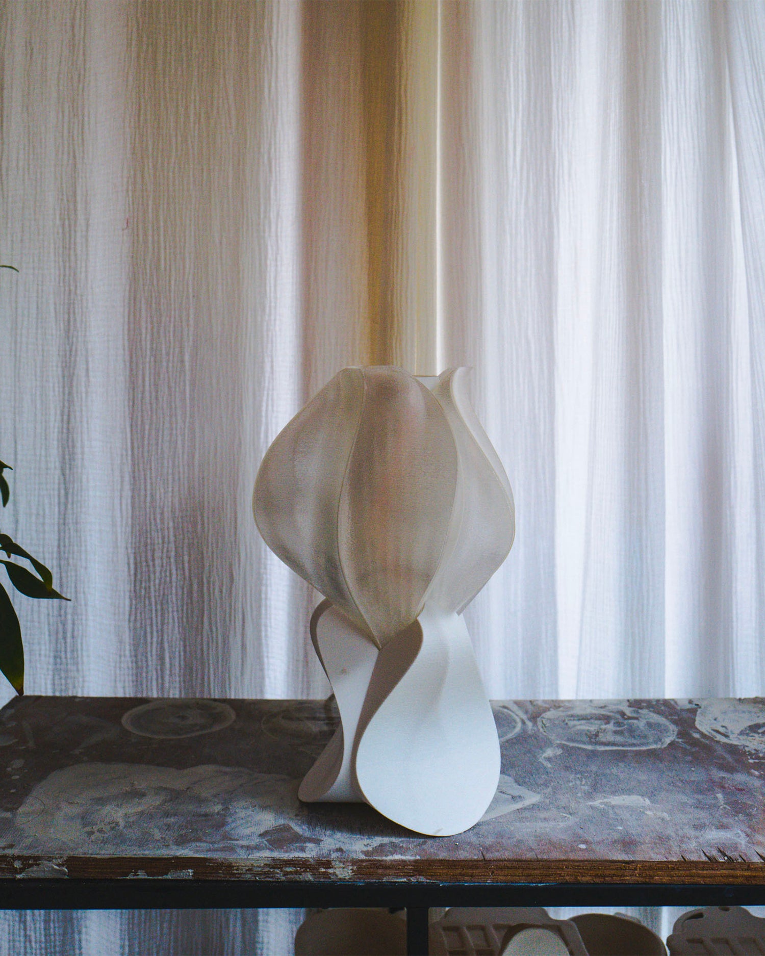 Lampada da tavolo stampata in 3D Iris Mini