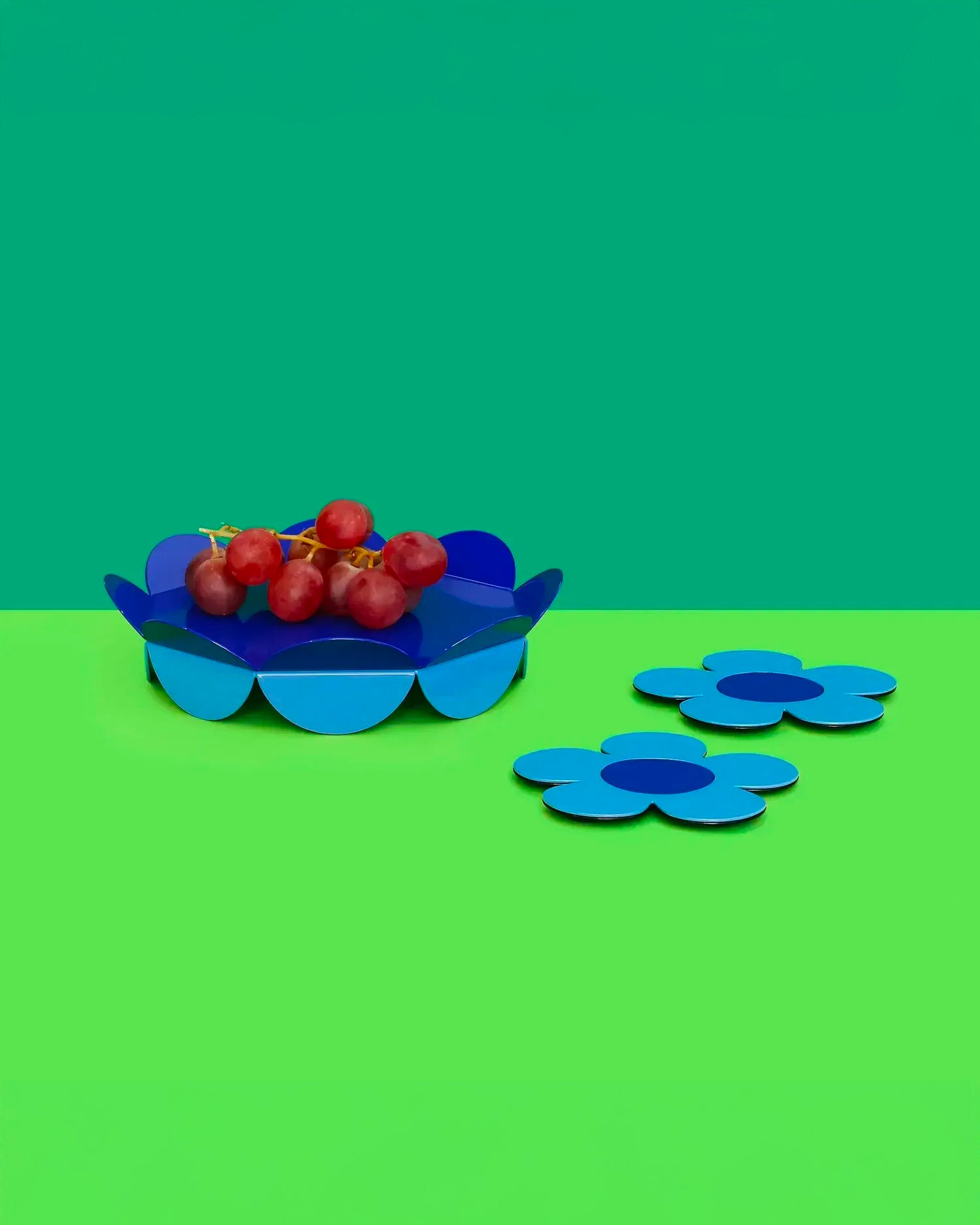 Bowl in metallo fatta a mano Flower