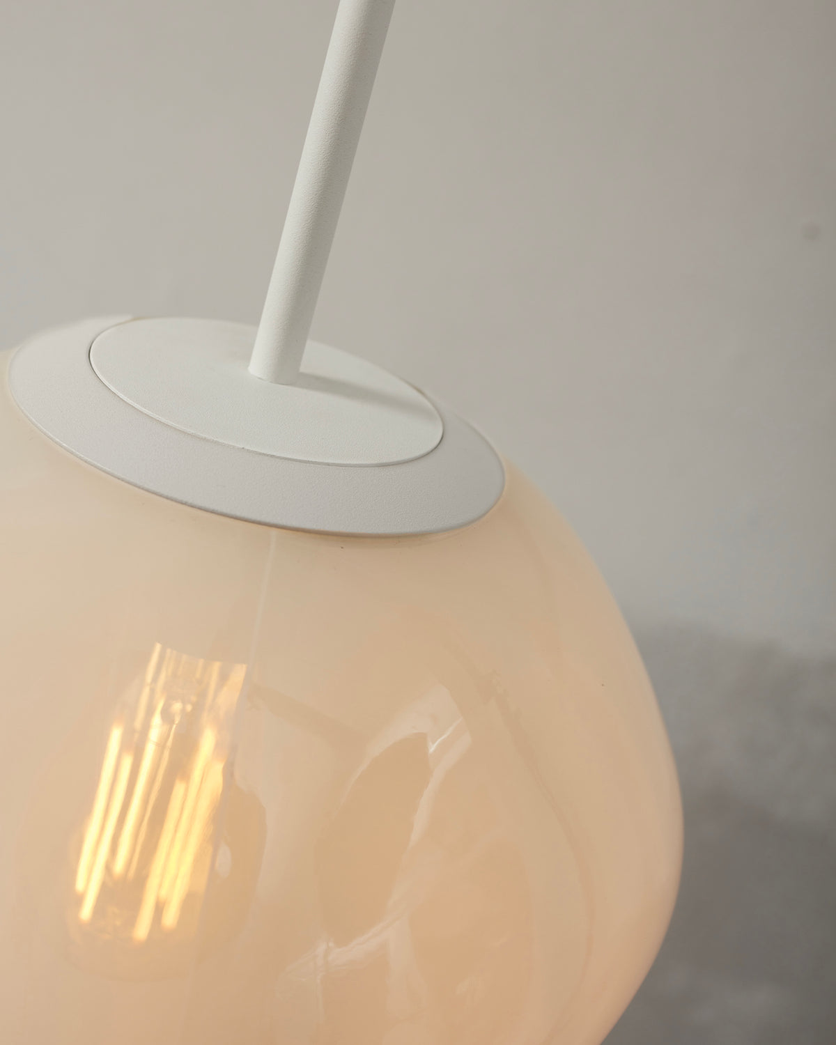 Lampada a sospensione in vetro Helsinki