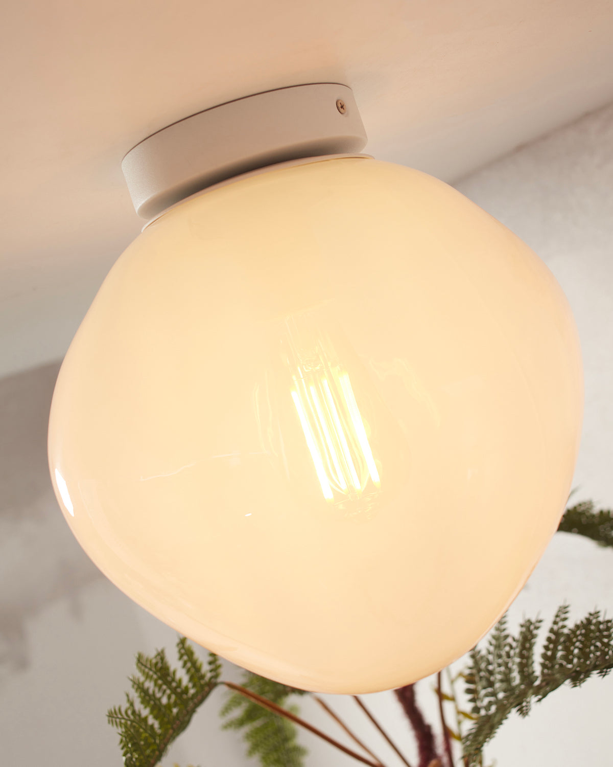 Lampada da soffitto in vetro Helsinki