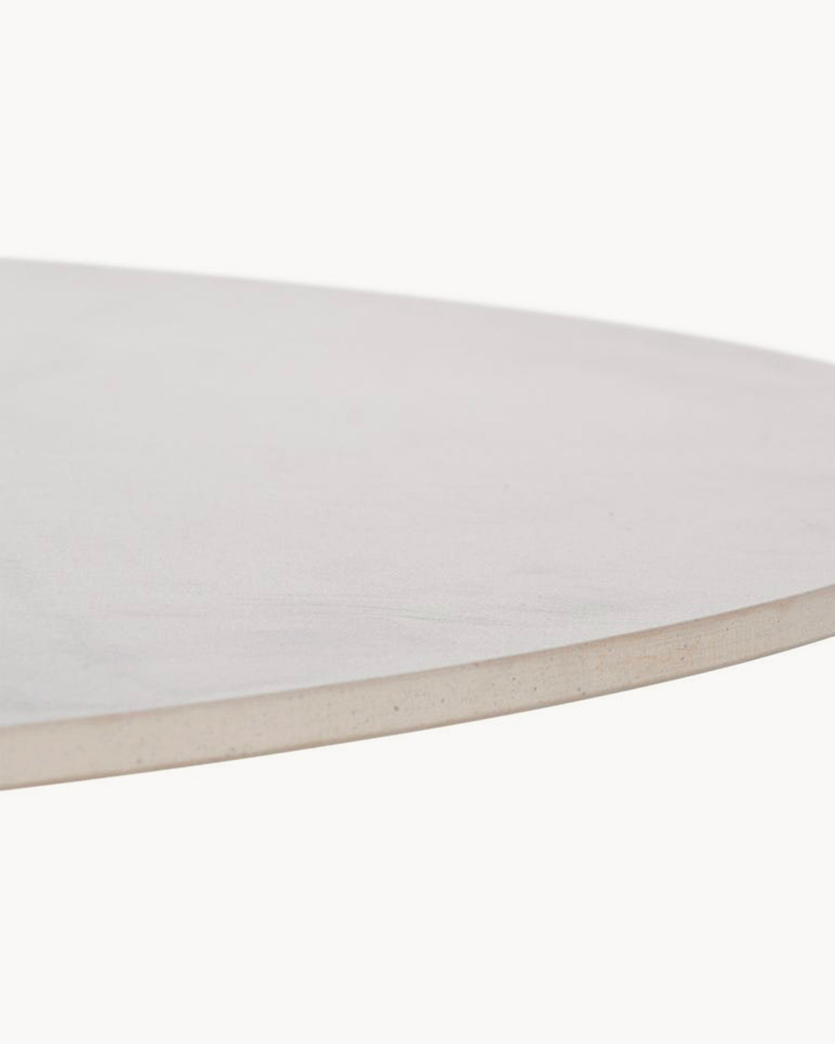 Tavolo da pranzo rotondo in ceramica effetto marmo Livia