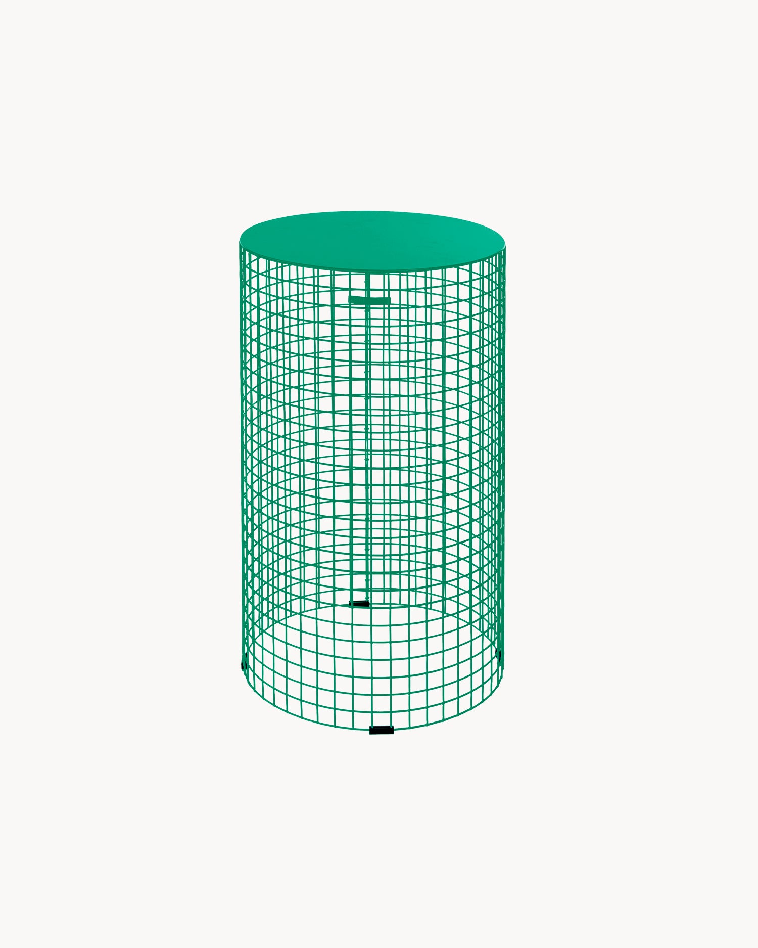 Tavolino rotondo in metallo Pedestal M