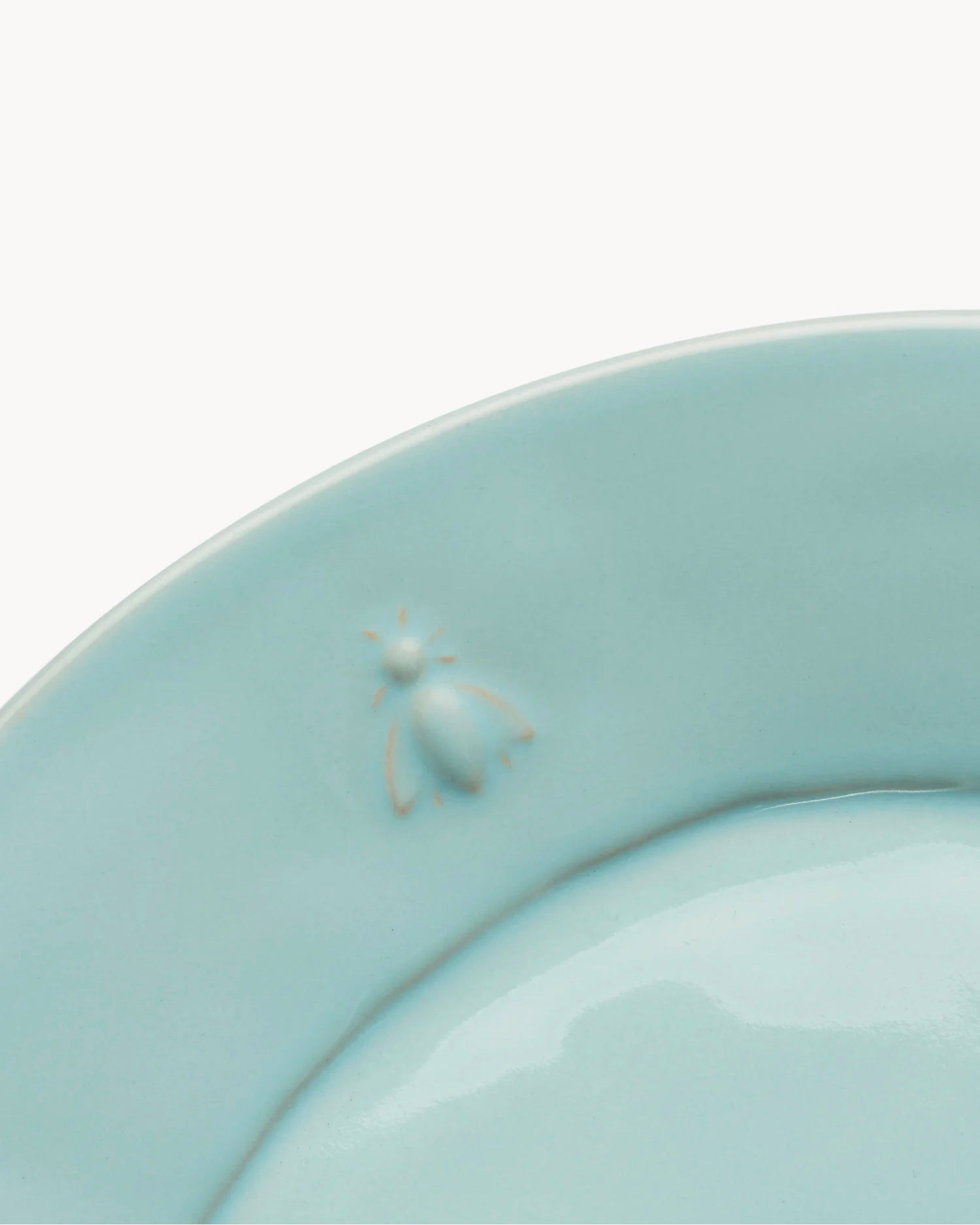 Set 4 piatti fondi in ceramica Abeille