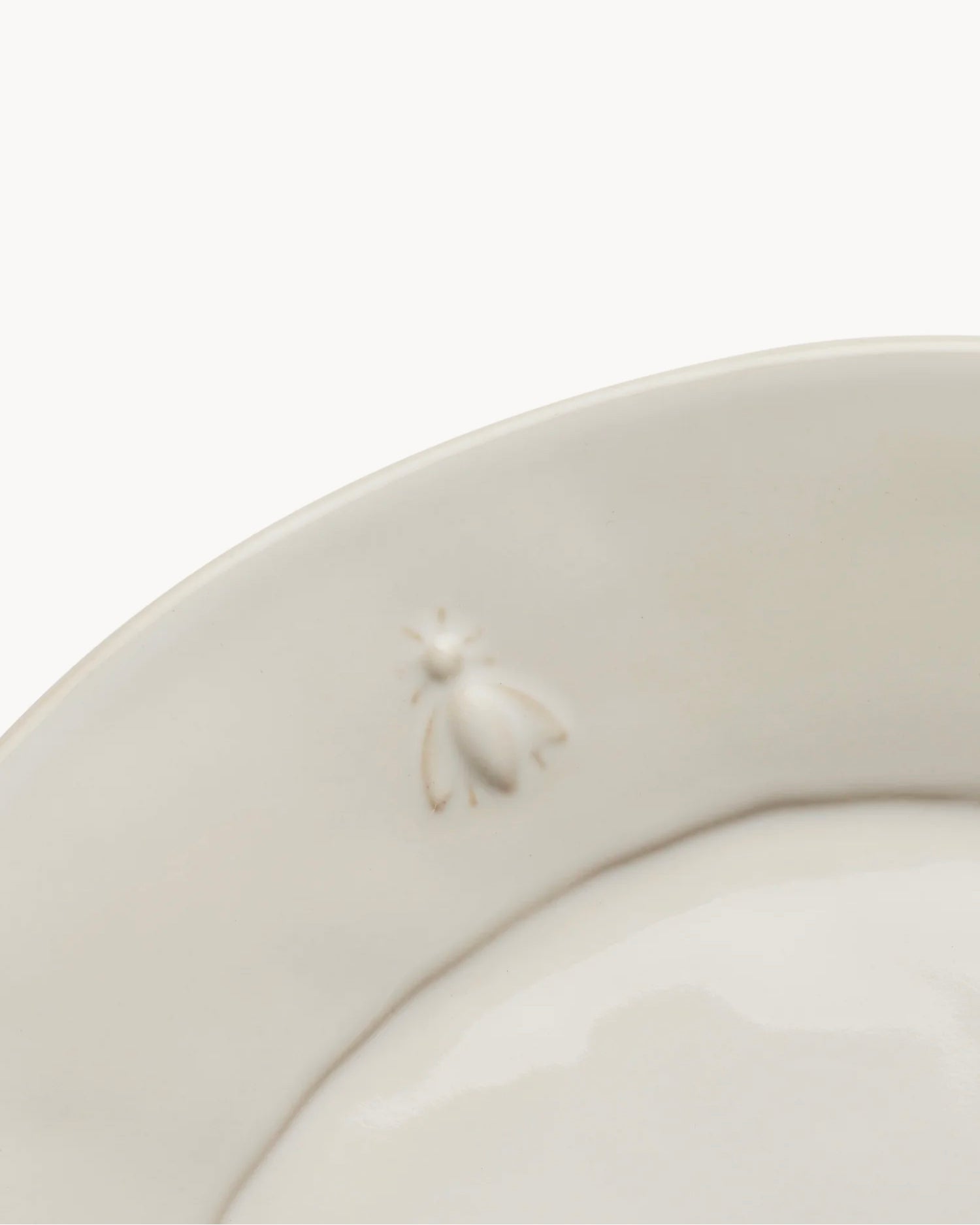 Set 4 piatti fondi in ceramica Abeille