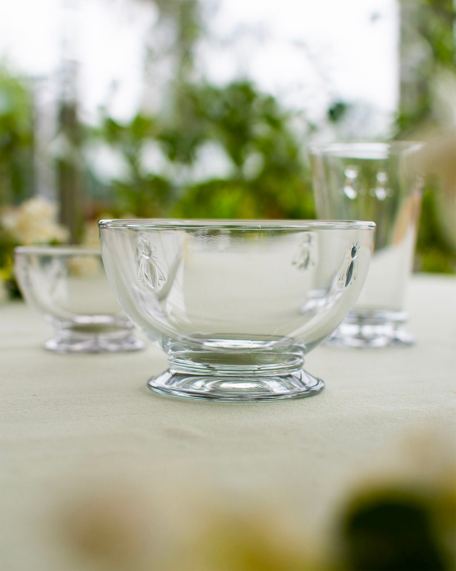 Set 6 bowl in vetro Abeille