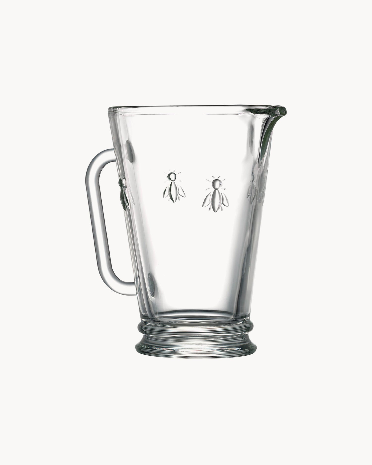 Caraffa in vetro Abeille