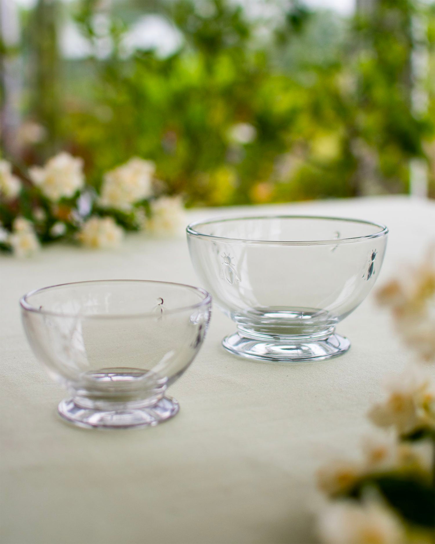 Set 6 bowl in vetro Abeille