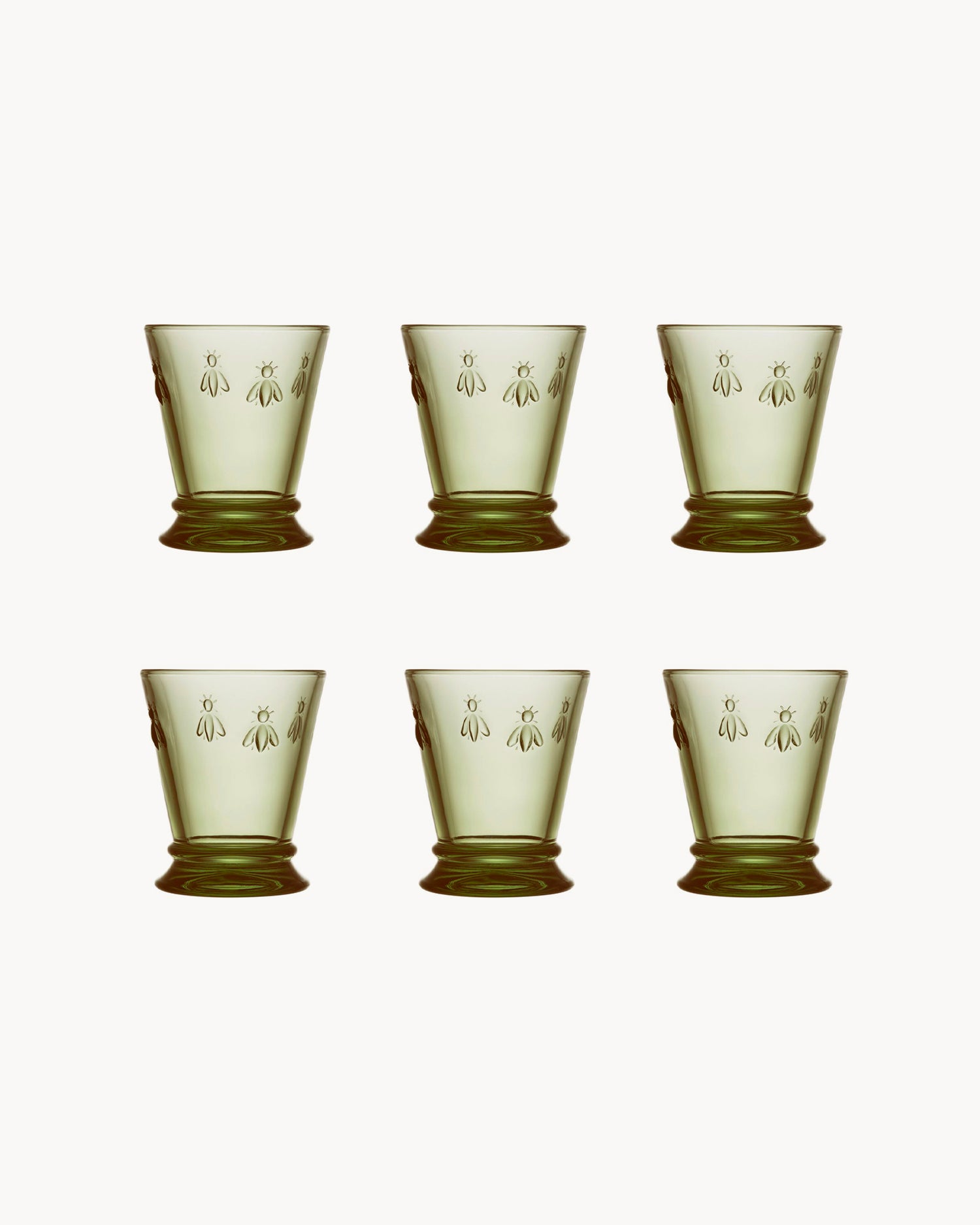 Set 6 Bicchieri acqua Abeille