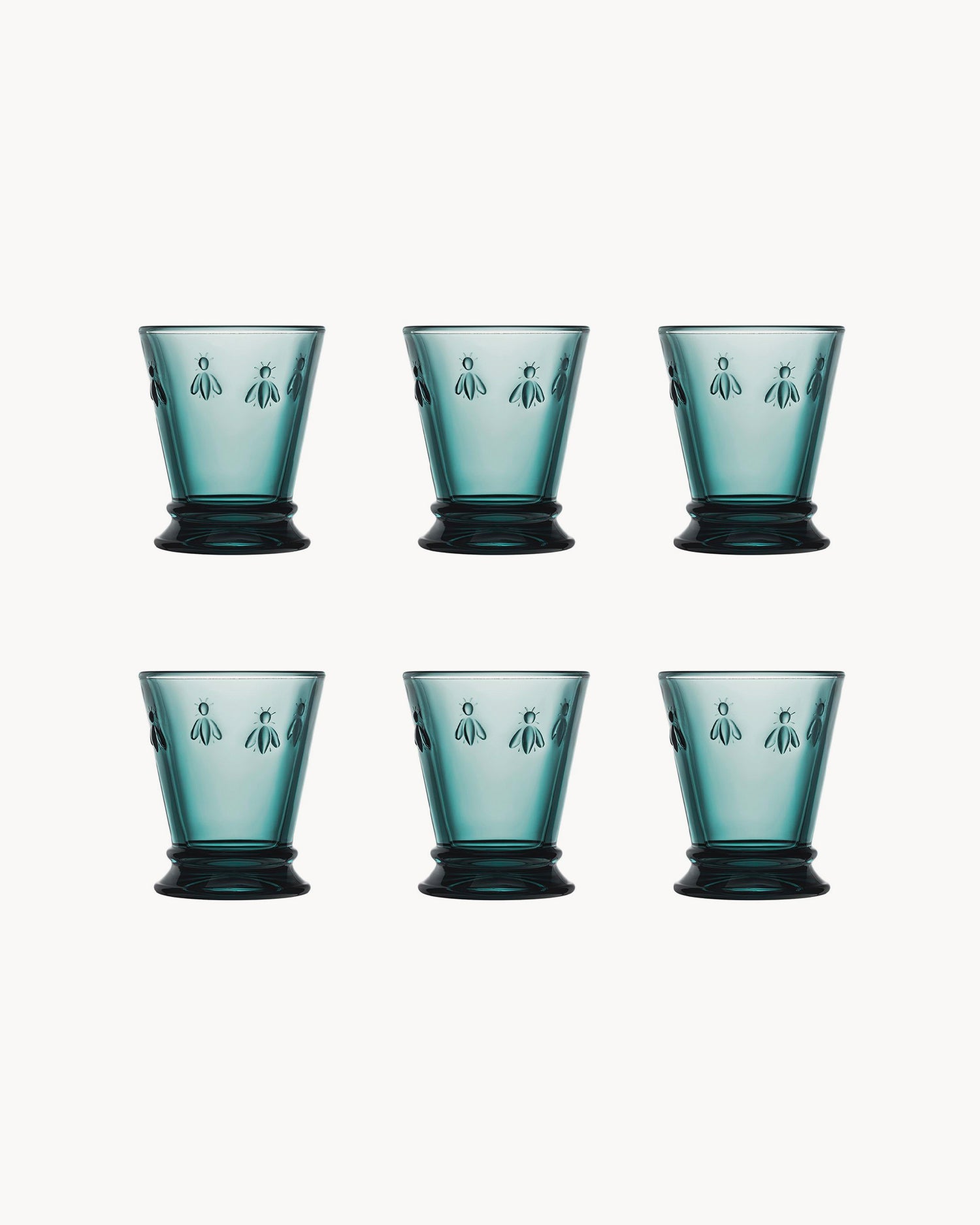 Set 6 Bicchieri acqua Abeille