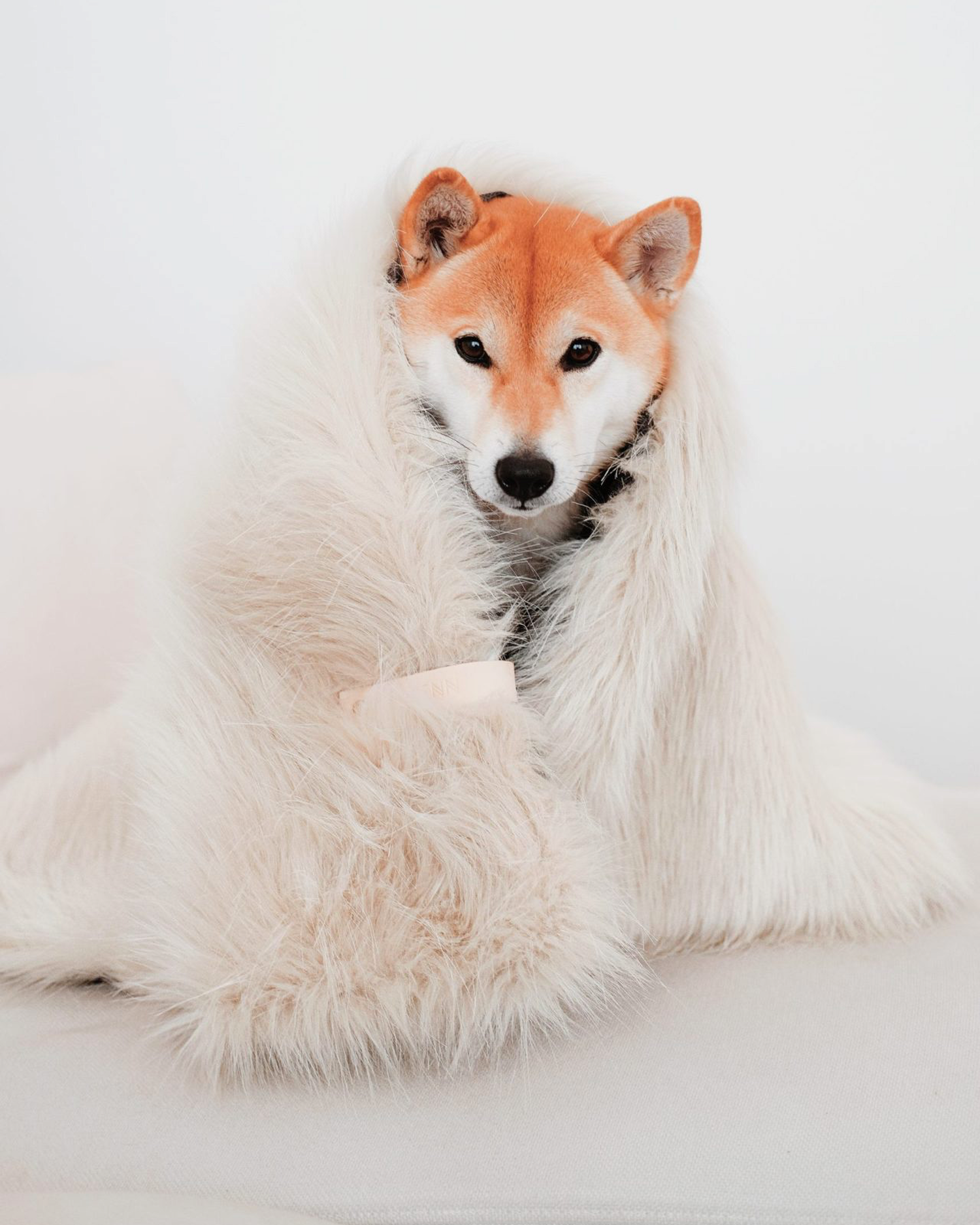 Coperta Föra, bianco