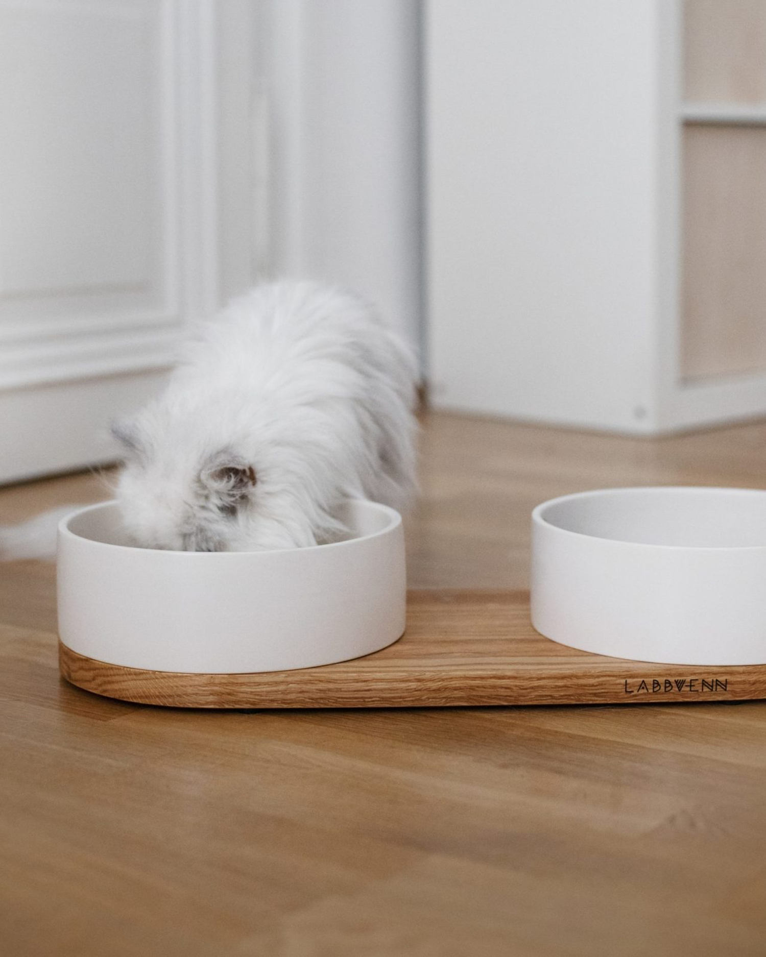 Set ciotole in ceramica Vuku, bianco