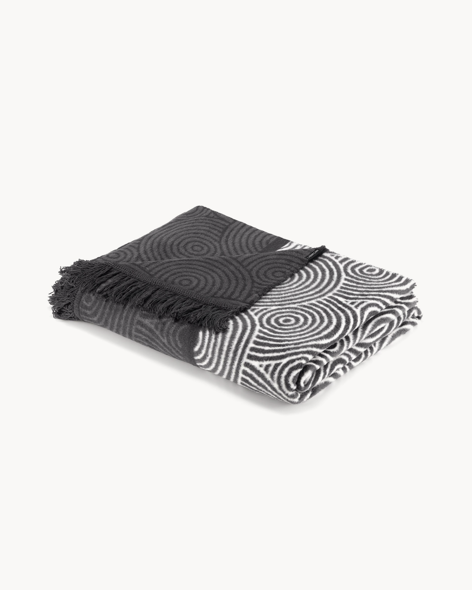 Coperta con frange Huma