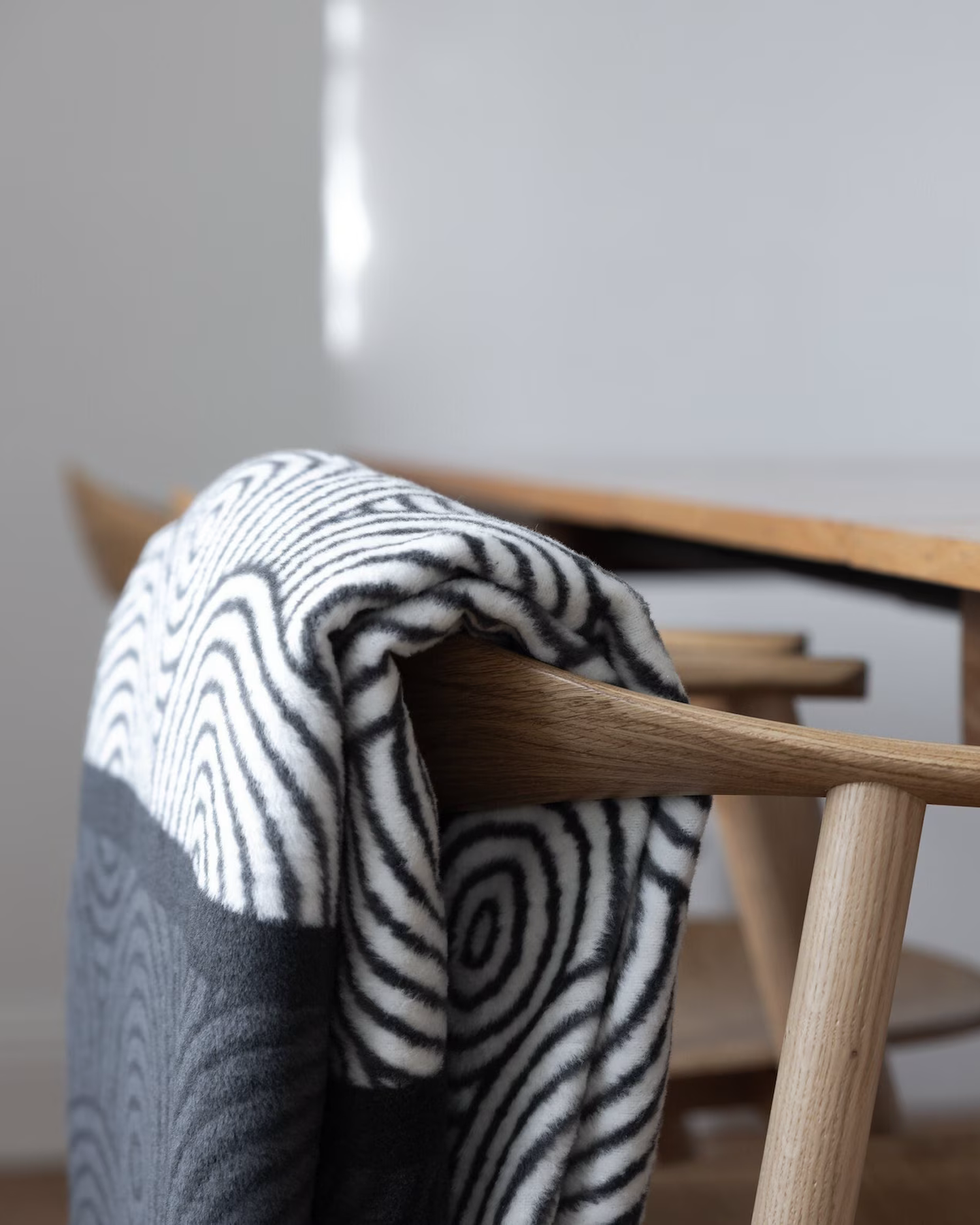 Coperta con frange Huma