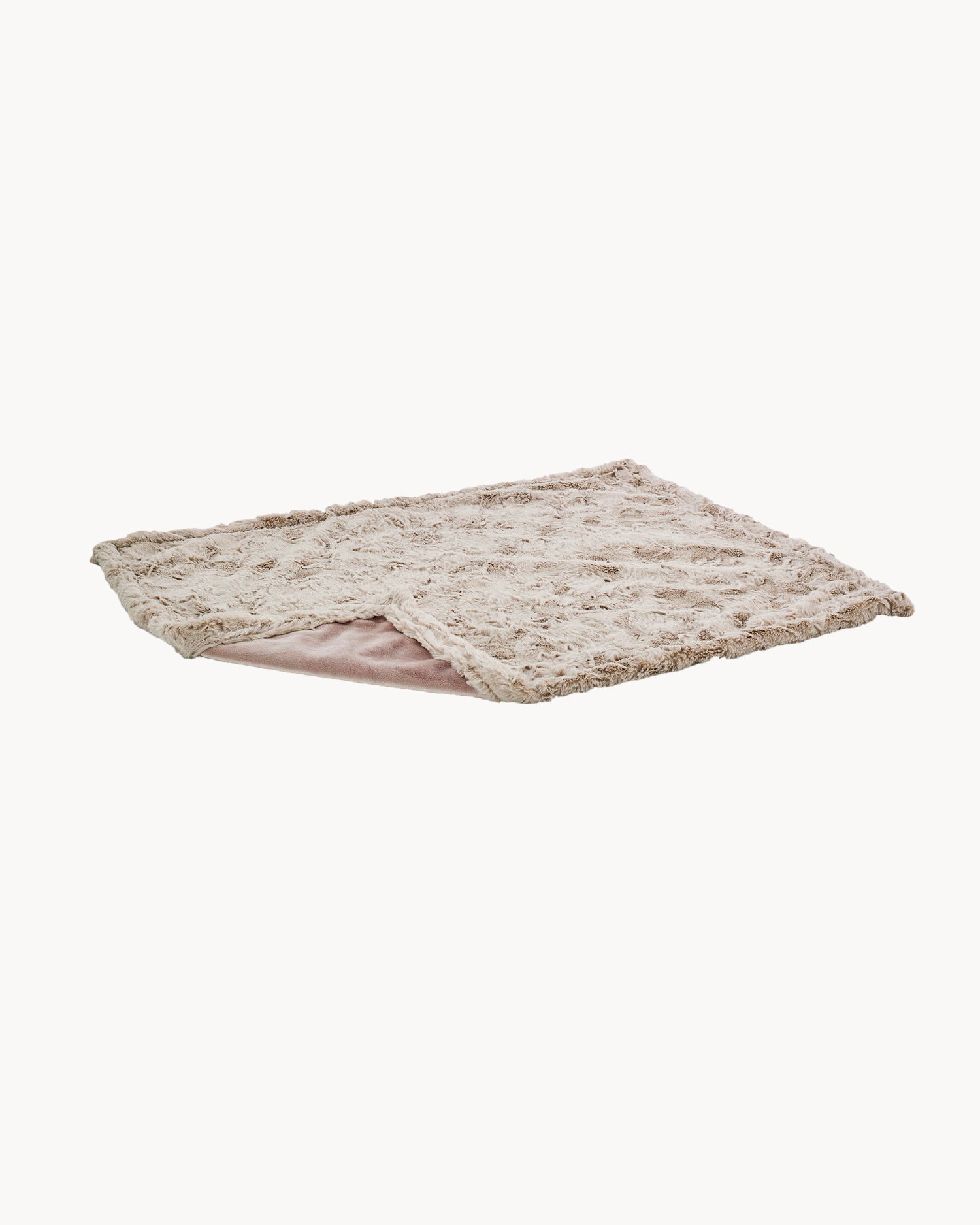 Coperta per animali in velluto Cozy, beige
