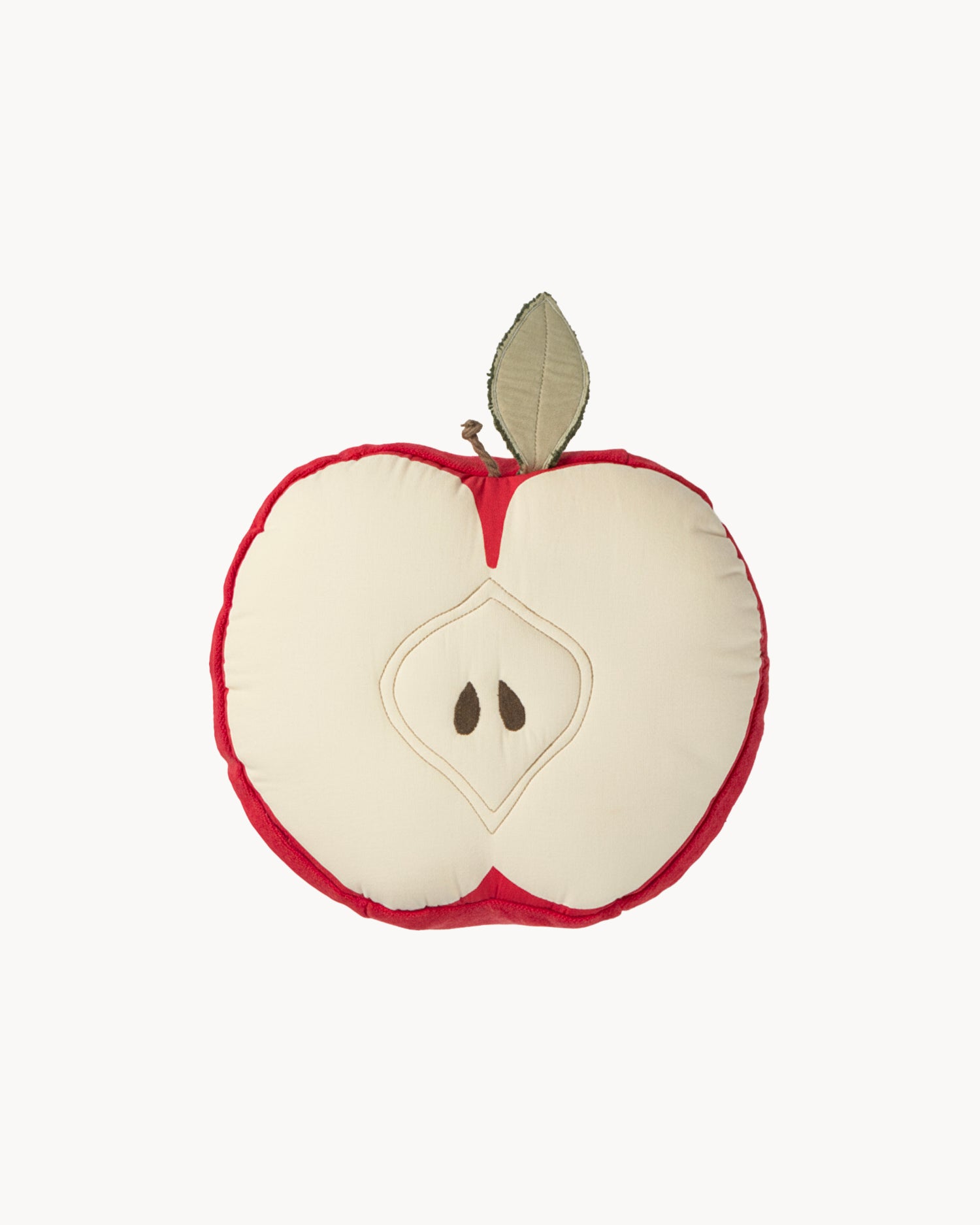Cuscino in cotone realizzato a mano Apple