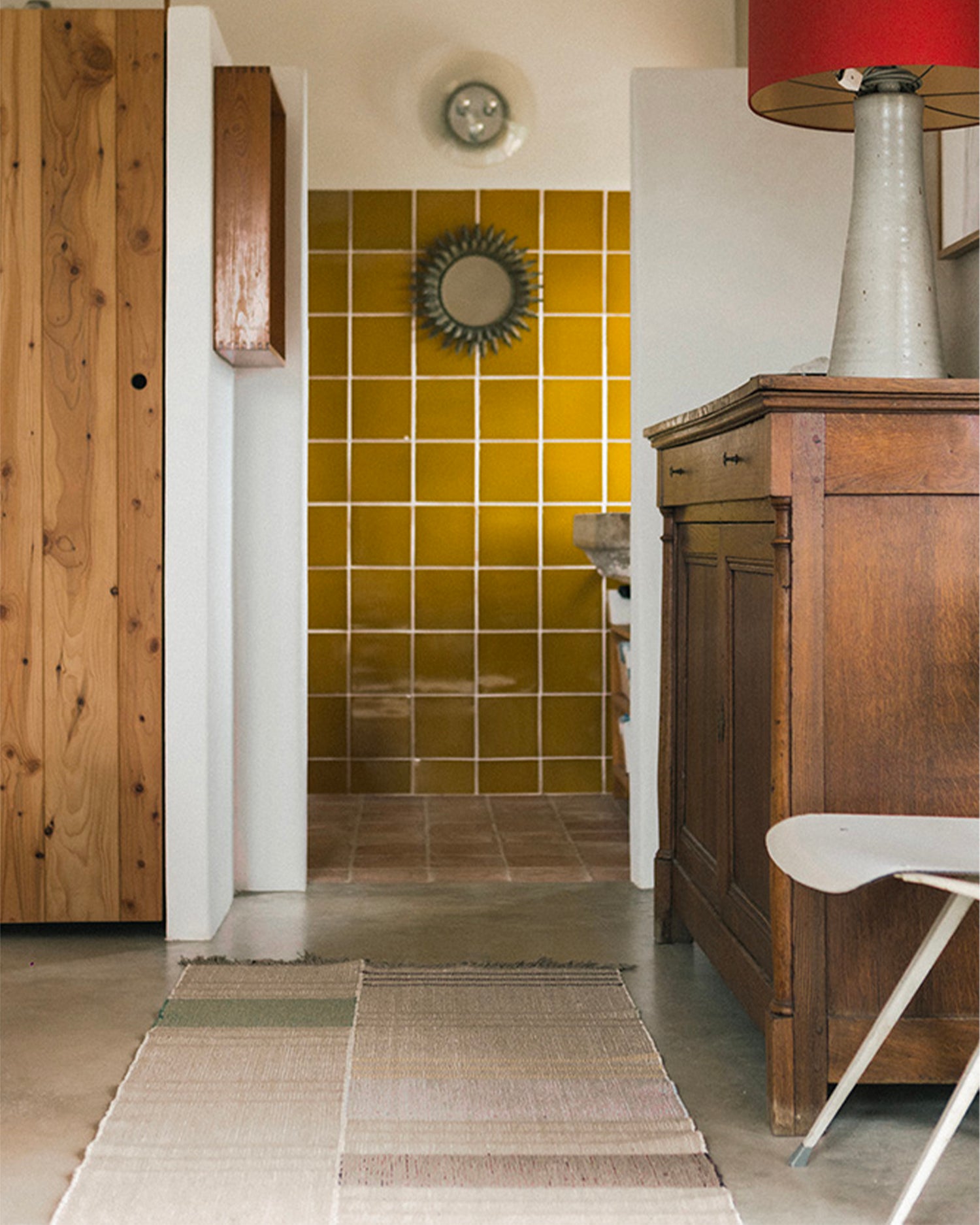 Runner in cotone realizzato a mano Handloom Oaxaca