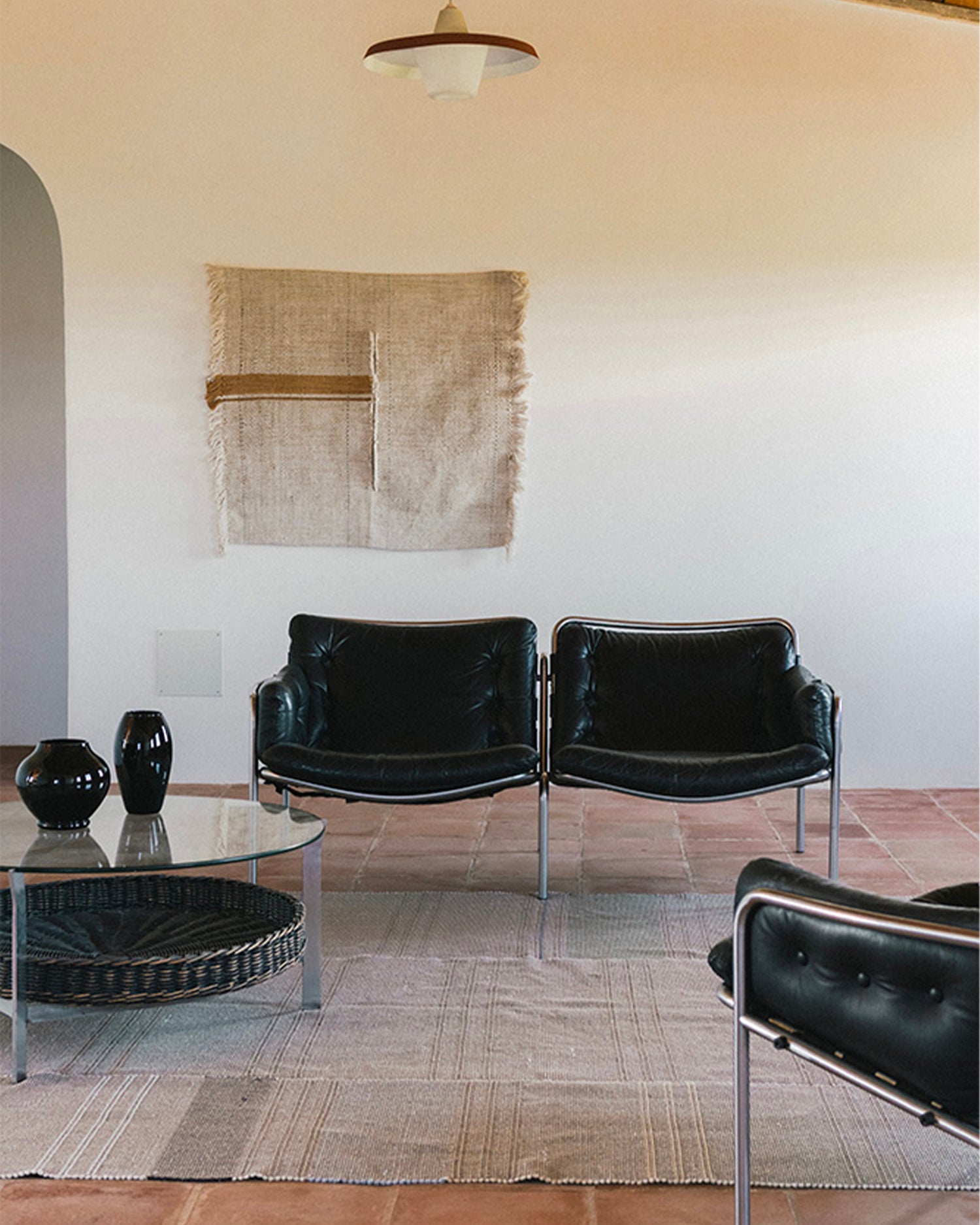 Tappeto in cotone realizzato a mano Handloom Oaxaca