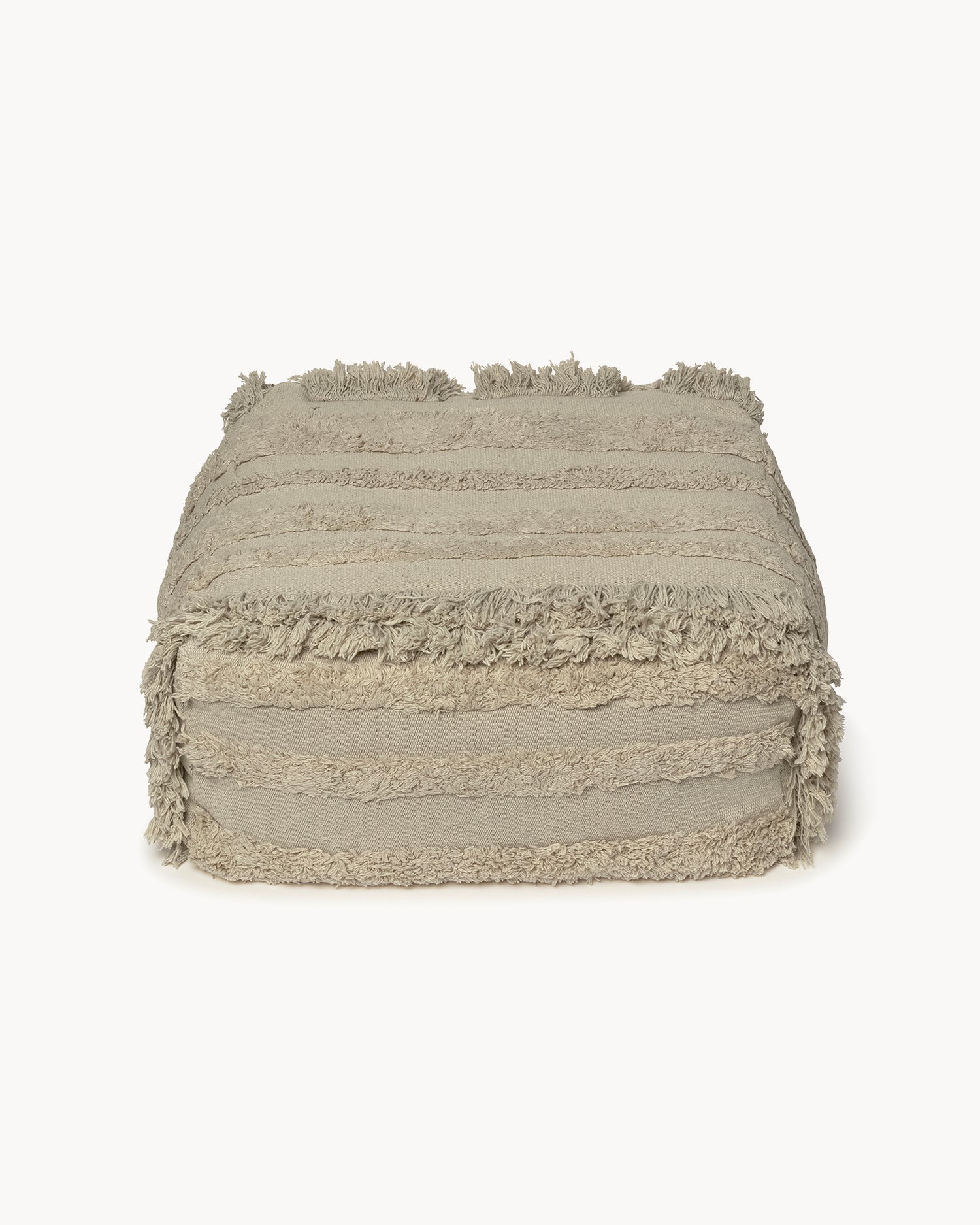 Pouf in cotone realizzato a mano Air