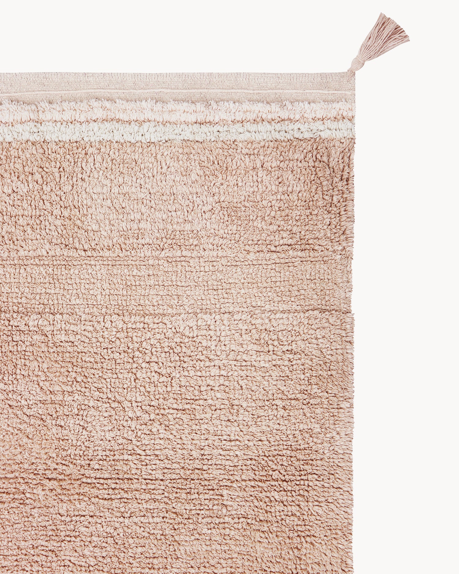 Tappeto lavabile in cotone realizzato a mano Bloom