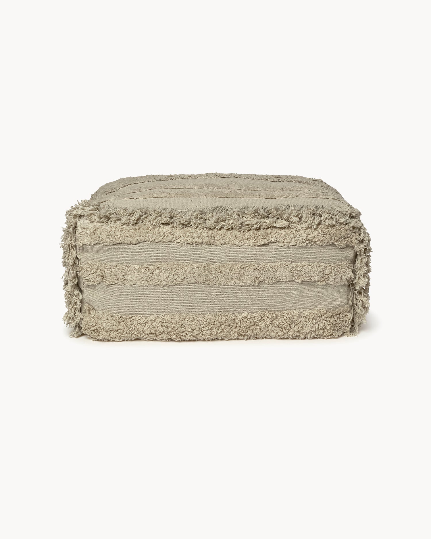 Pouf in cotone realizzato a mano Air