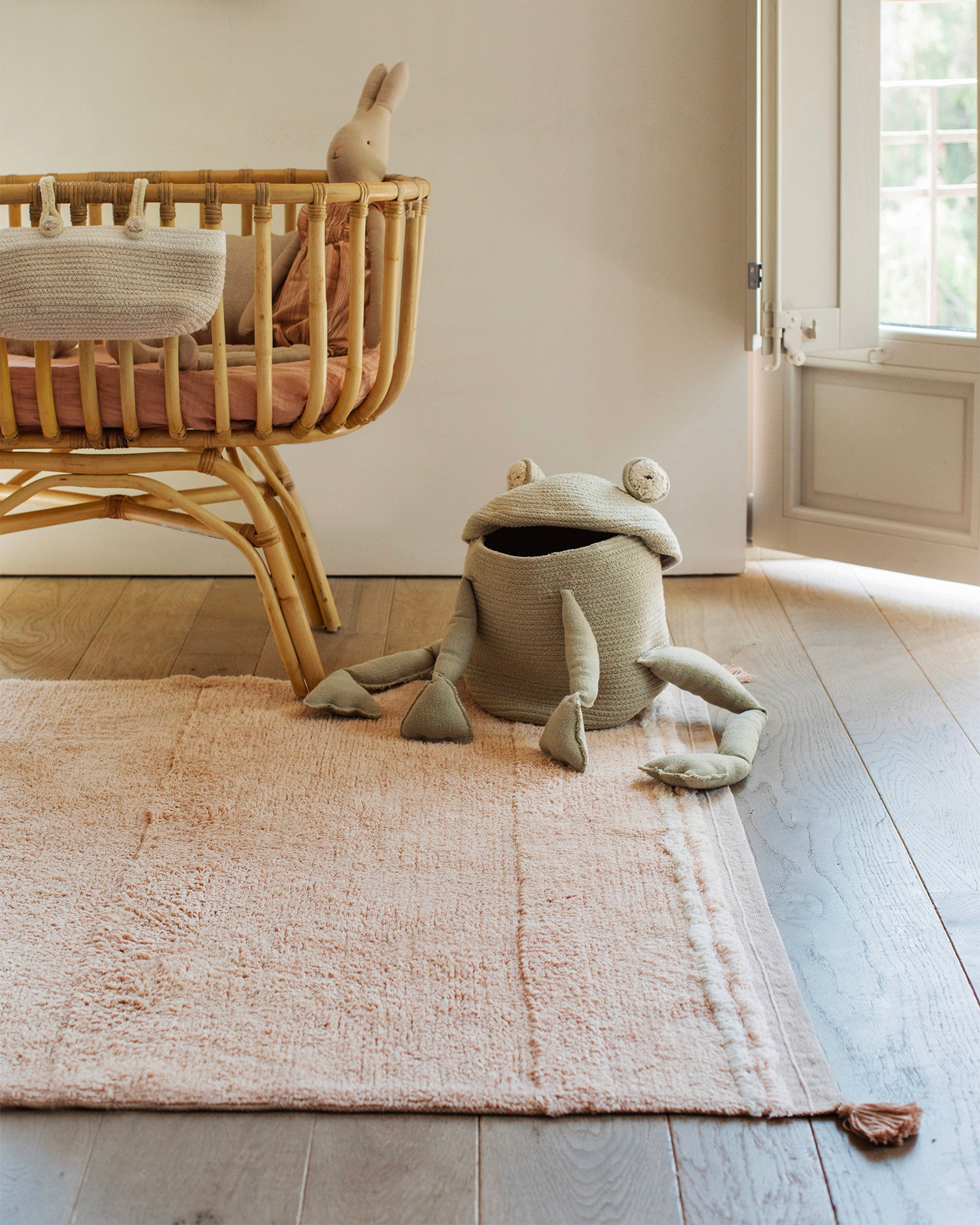 Tappeto lavabile in cotone realizzato a mano Bloom