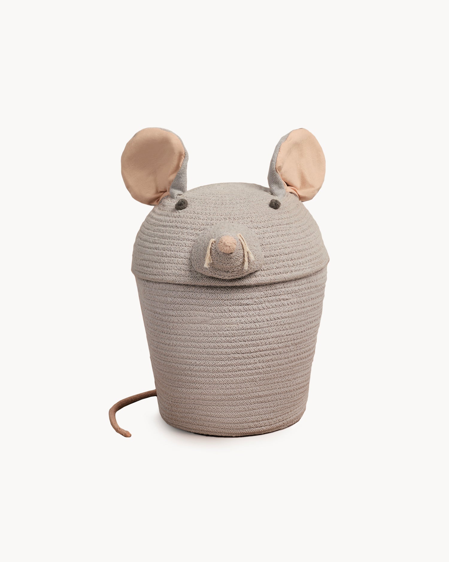 Cesto con coperchio realizzato a mano Renata the Rat