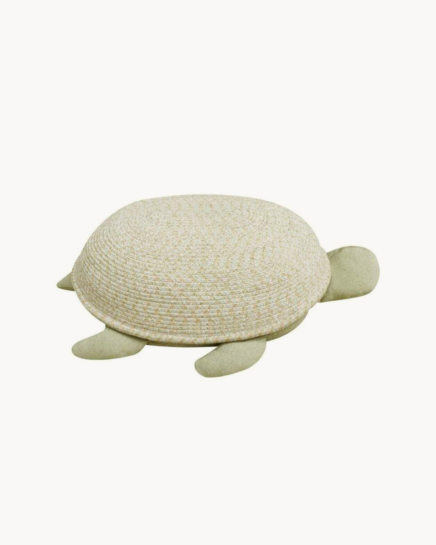 Cesto grande con coperchio realizzato a mano Mama Turtle