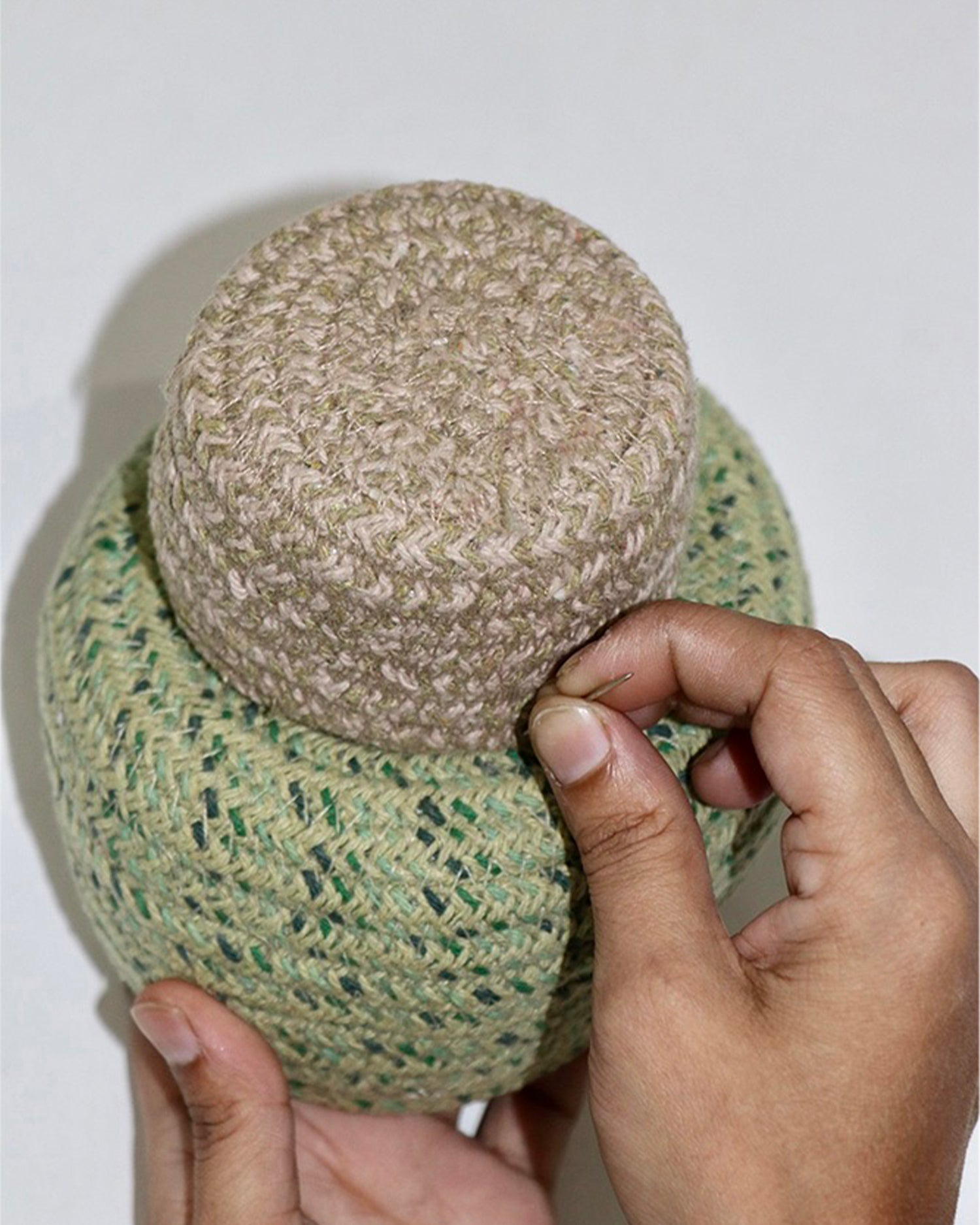 Cesto con coperchio realizzato a mano Big Tree