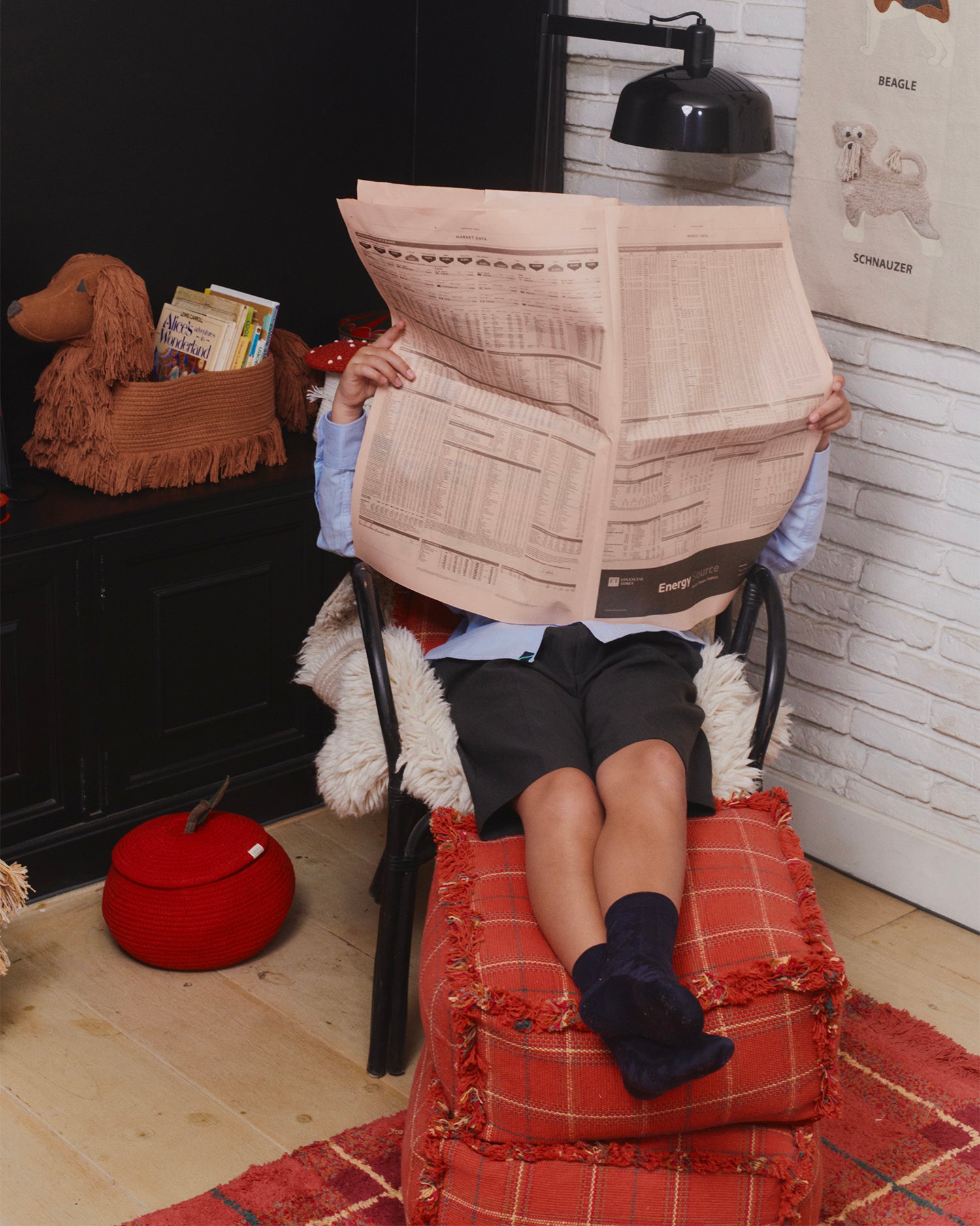 Pouf in cotone realizzato a mano Handloom
