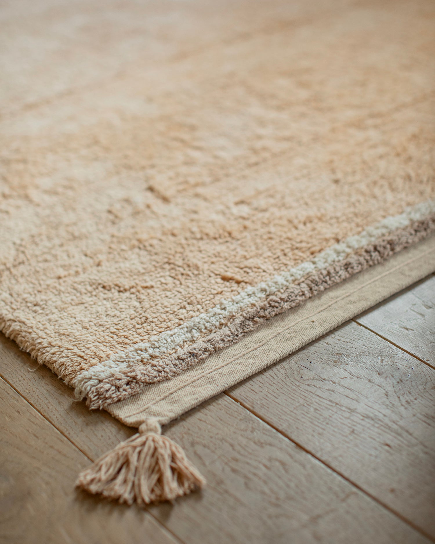 Tappeto lavabile in cotone realizzato a mano Bloom